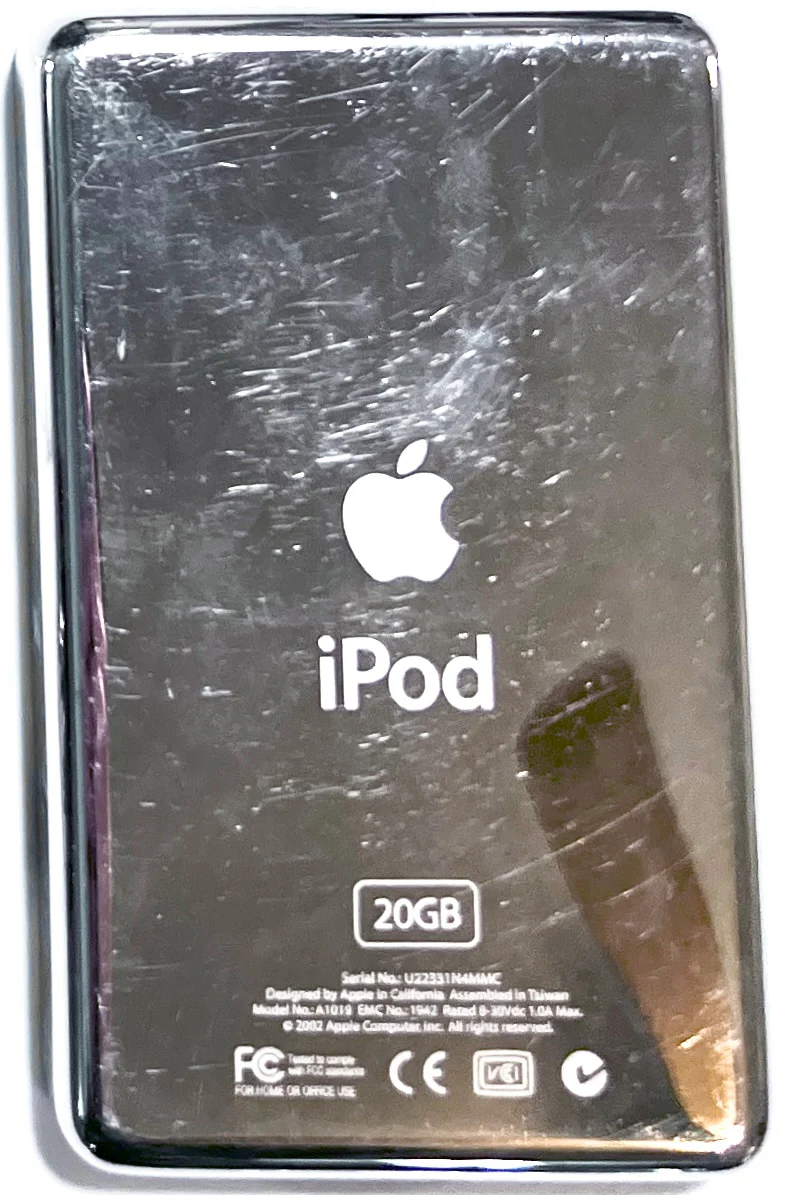20GB Backplate for Apple iPod Classic 2nd Generation Used