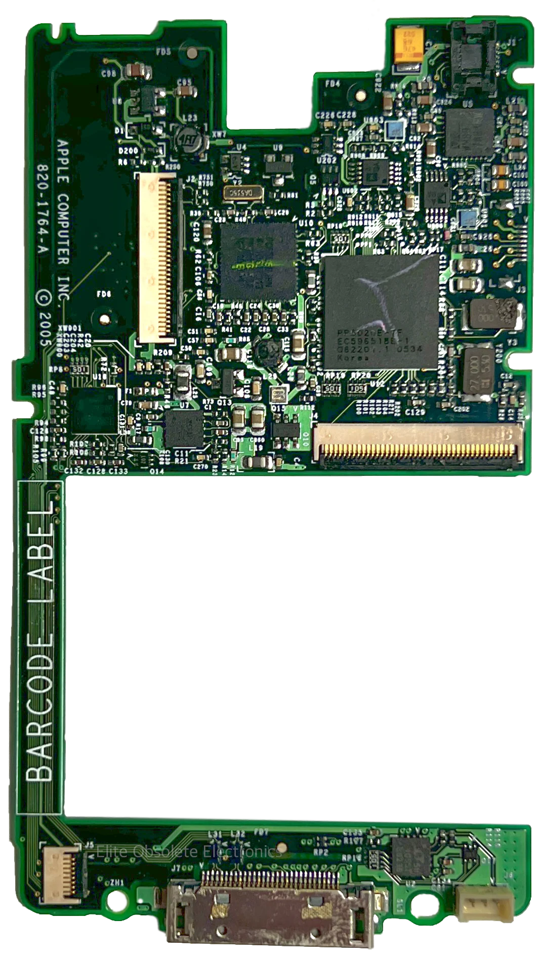 Original Apple 820-1764-A Logic Board for iPod With Color Display 4th Generation (Mid-2005)