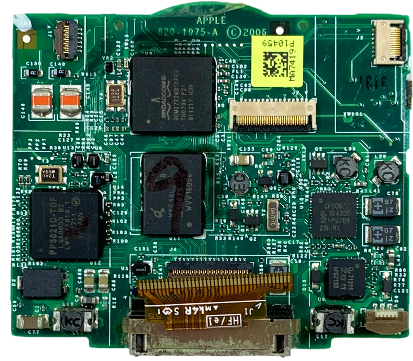 Original Apple 820-1975-A Motherboard Logic Board 32MB 64MB for iPod Video 5.5 Enhanced 2006 30GB 80GB A1136