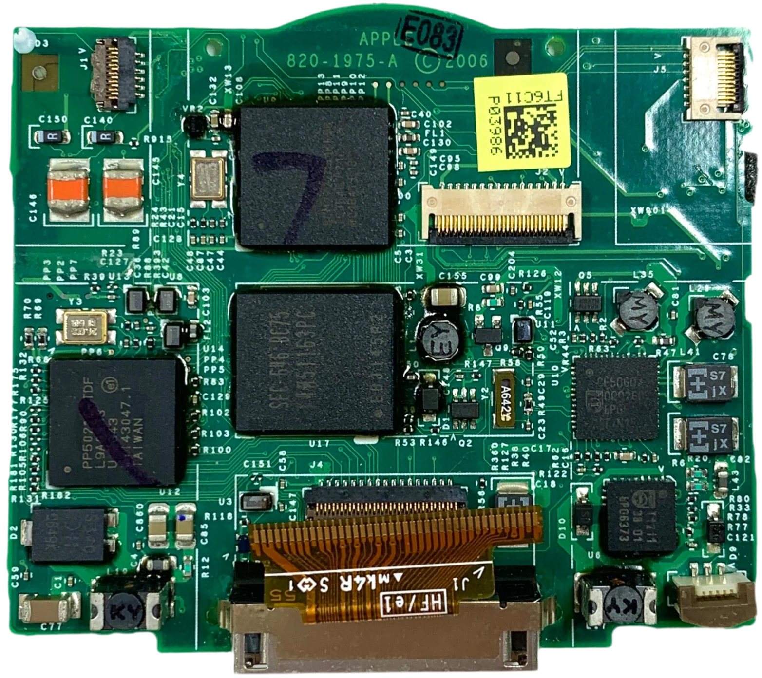 Original Apple 820-1975-A Motherboard Logic Board 32MB 64MB for iPod Video 5.5 Enhanced 2006 30GB 80GB A1136 - Image 2