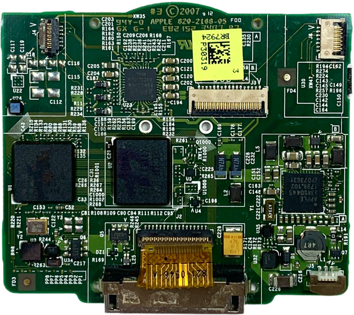Original Apple 820-2168-A Motherboard Logic Board for iPod Classic 6th Generation 80GB 160GB 2007 A1238 - Image 2