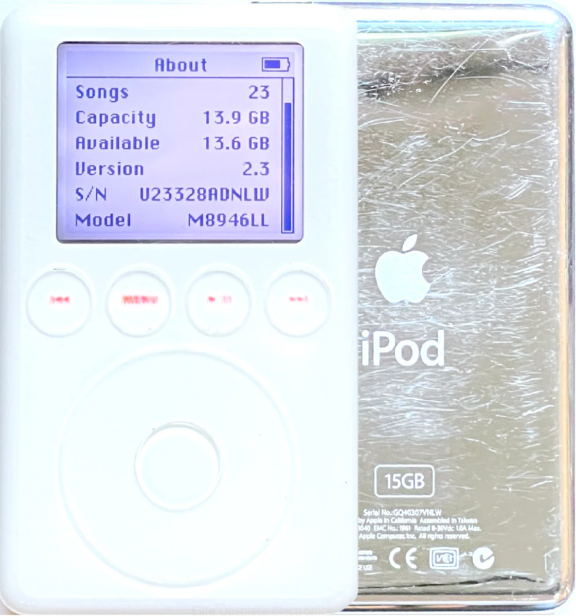 Refurbished Apple iPod Classic 3rd Generation A1040 10GB 15GB 20GB 30GB 40GB New Battery 850mah - Image 2