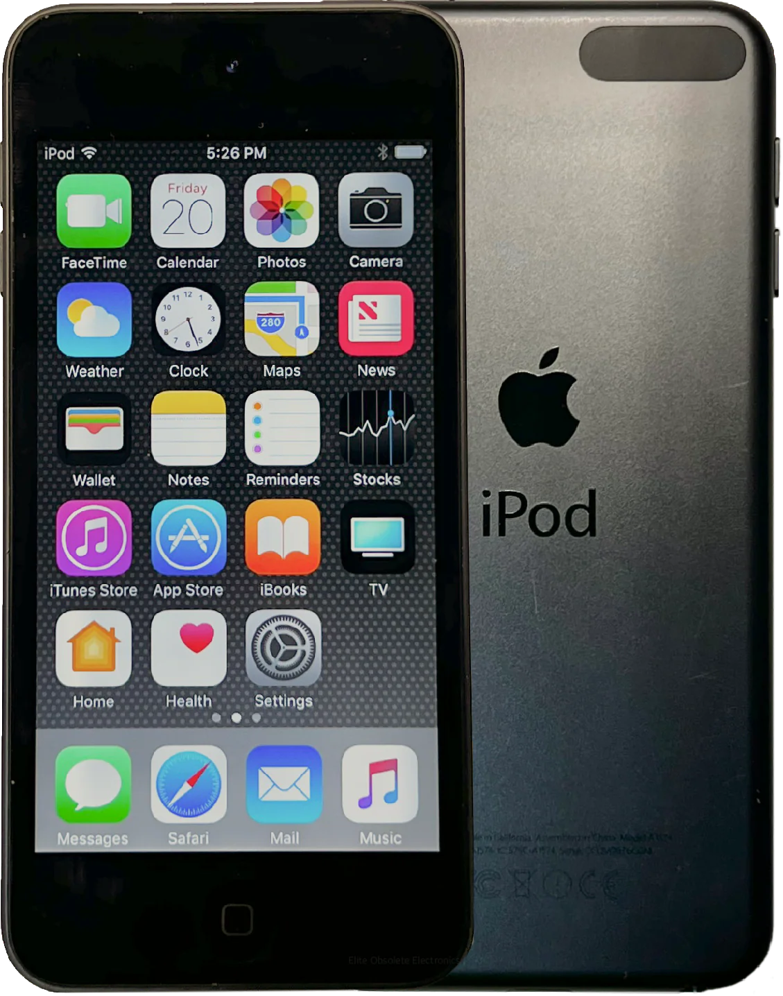 Used Apple iPod Touch 5th Generation Slate Black 32GB 64GB MD723LL/A MD724LL/A A1421