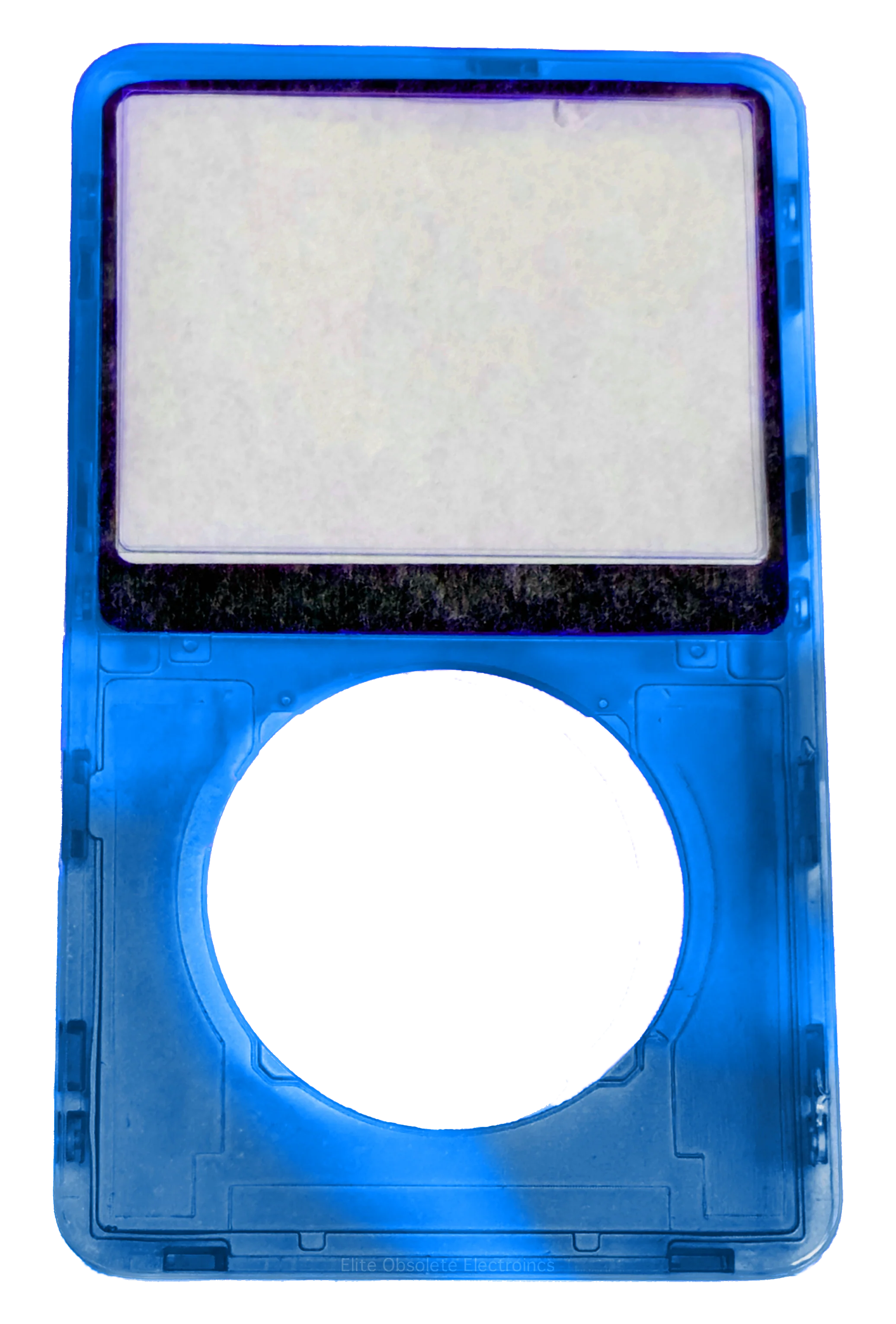 Atomic Blue Dream Transparent Clear Faceplate For Apple iPod Video 5th & 5.5 Generation Plastic
