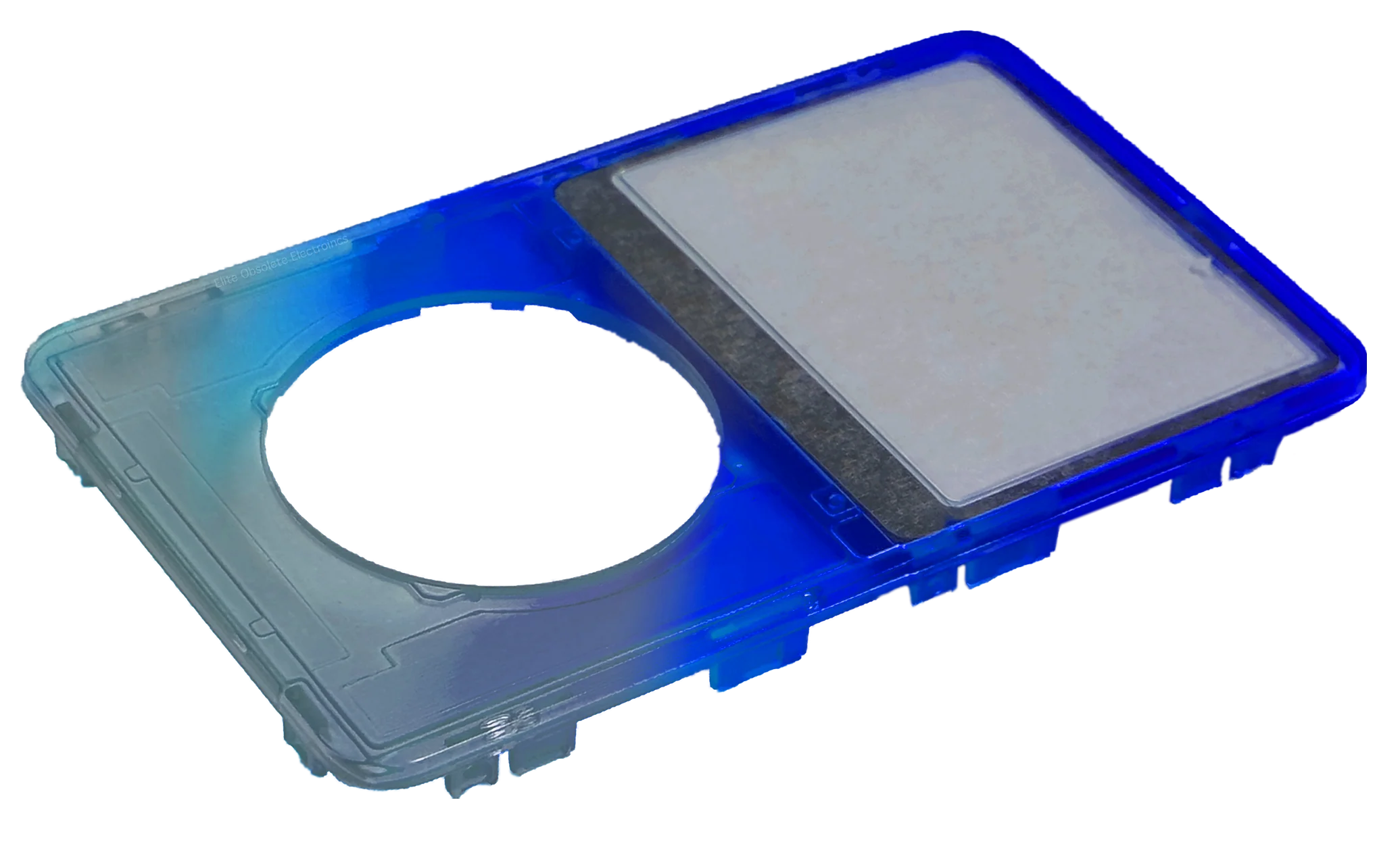 Atomic Blue Dream Transparent Clear Faceplate For Apple iPod Video 5th & 5.5 Generation Plastic - Image 2