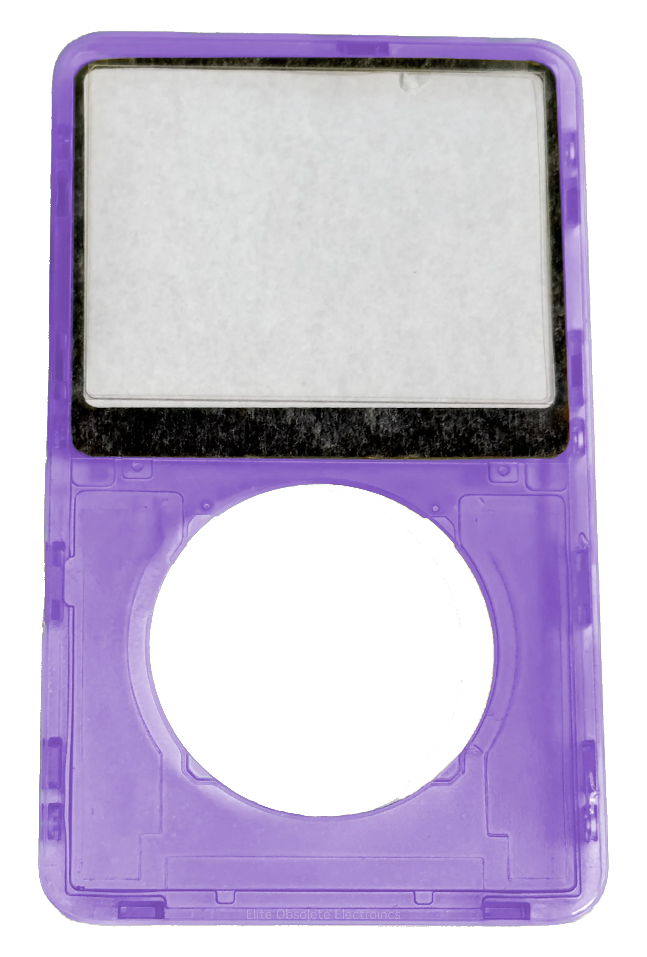 Atomic Purple Transparent Clear Faceplate For Apple iPod Video 5th & 5.5 Generation Plastic A1136