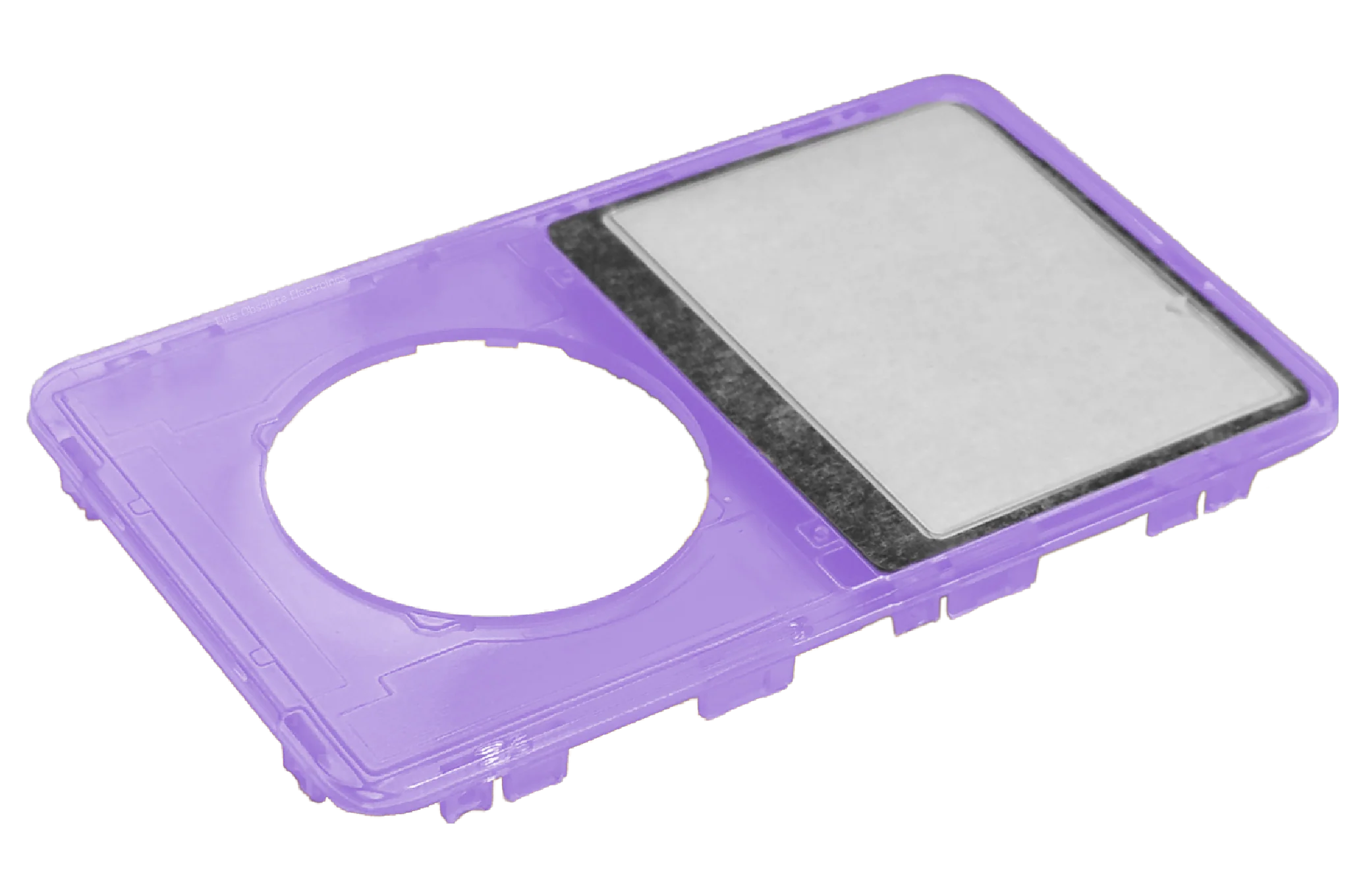 Atomic Purple Transparent Clear Faceplate For Apple iPod Video 5th & 5.5 Generation Plastic A1136 - Image 2