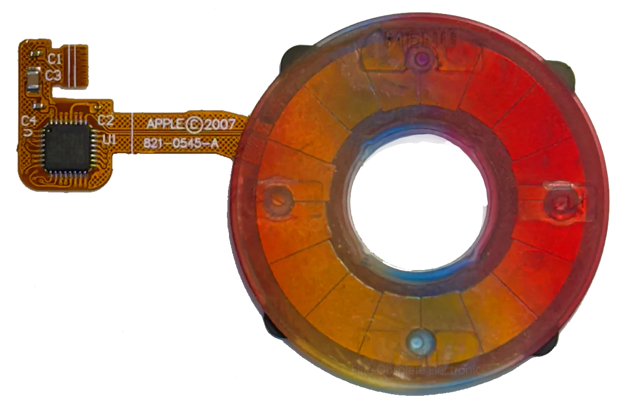 Atomic Shushee Rainbow Click Wheel Flex for Apple iPod Classic 6th 7th Generation