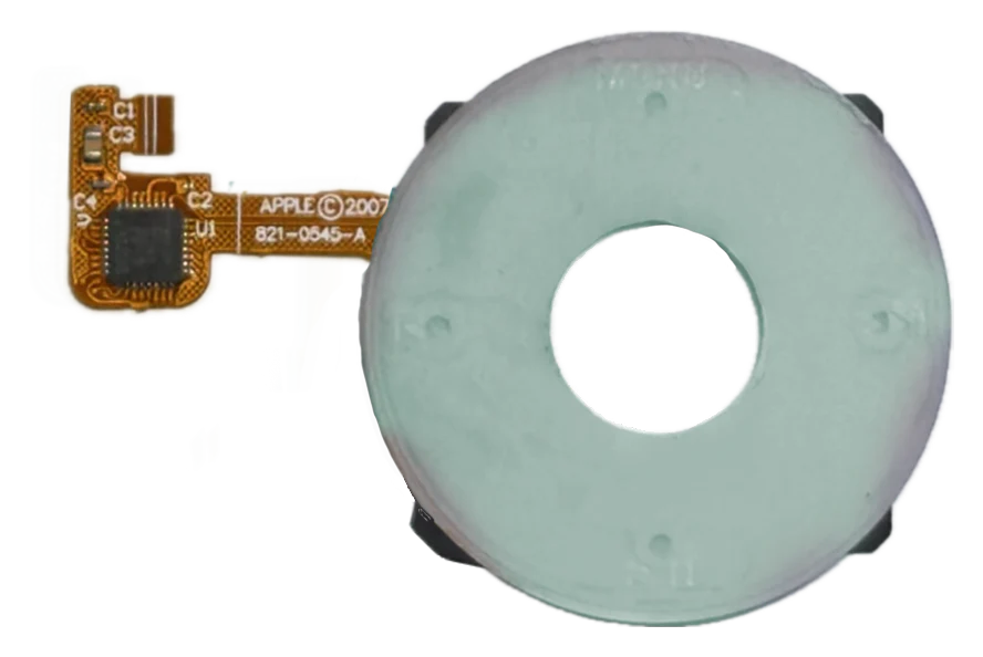 Atomic Spearmint Green Click Wheel Flex for Apple iPod Classic 6th 7th Generation