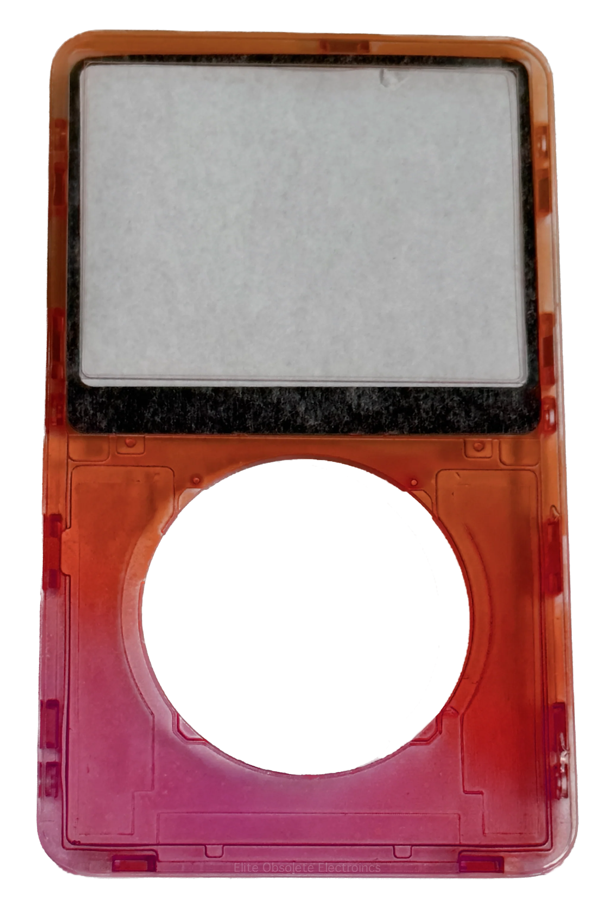 Atomic Sunset Transparent Clear Faceplate For Apple iPod Video 5th & 5.5 A1136 Plastic