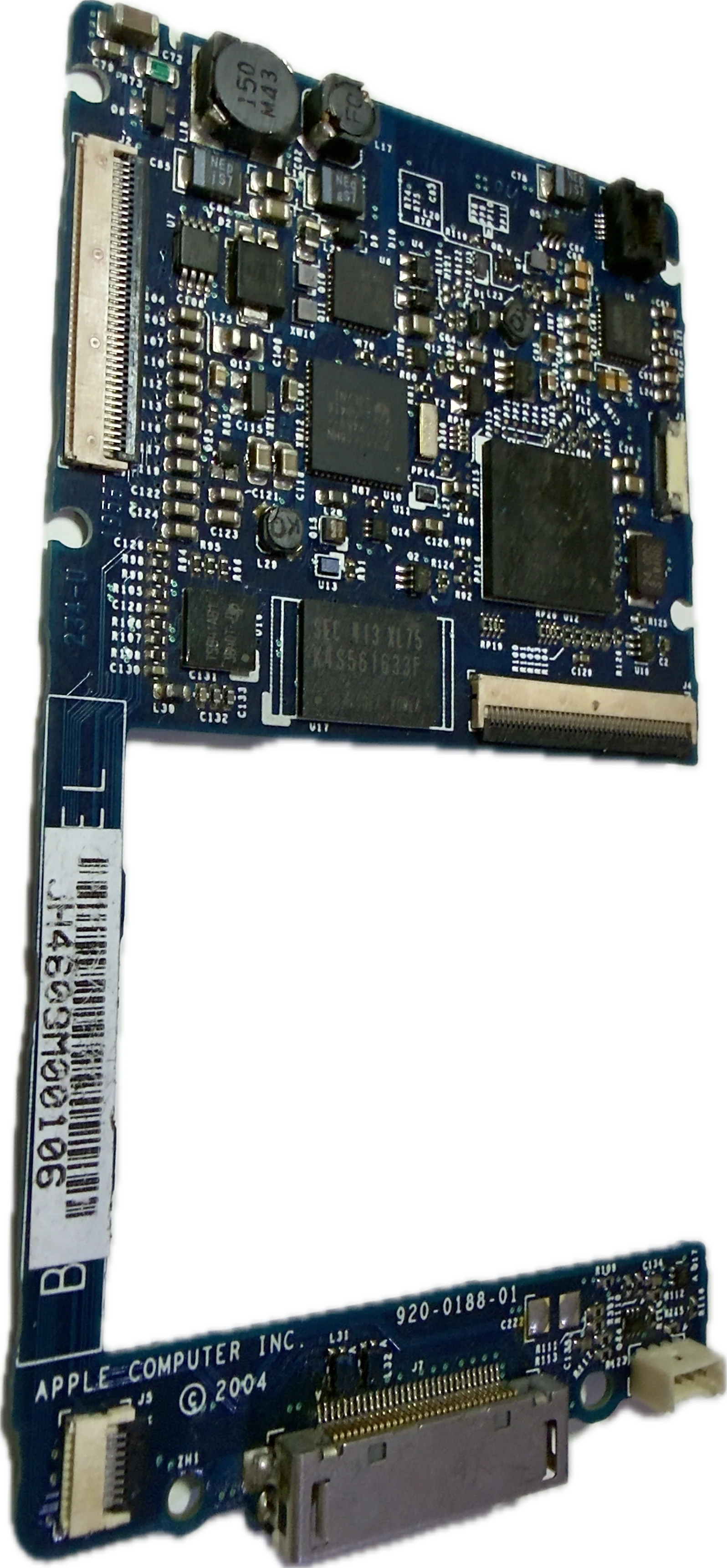 Original Rare ‘Blue’ Logic Board for Apple iPod Classic Monochrome 4th Generation 820-1535-08 & 920-0188-01 With JTAG Port - Image 3