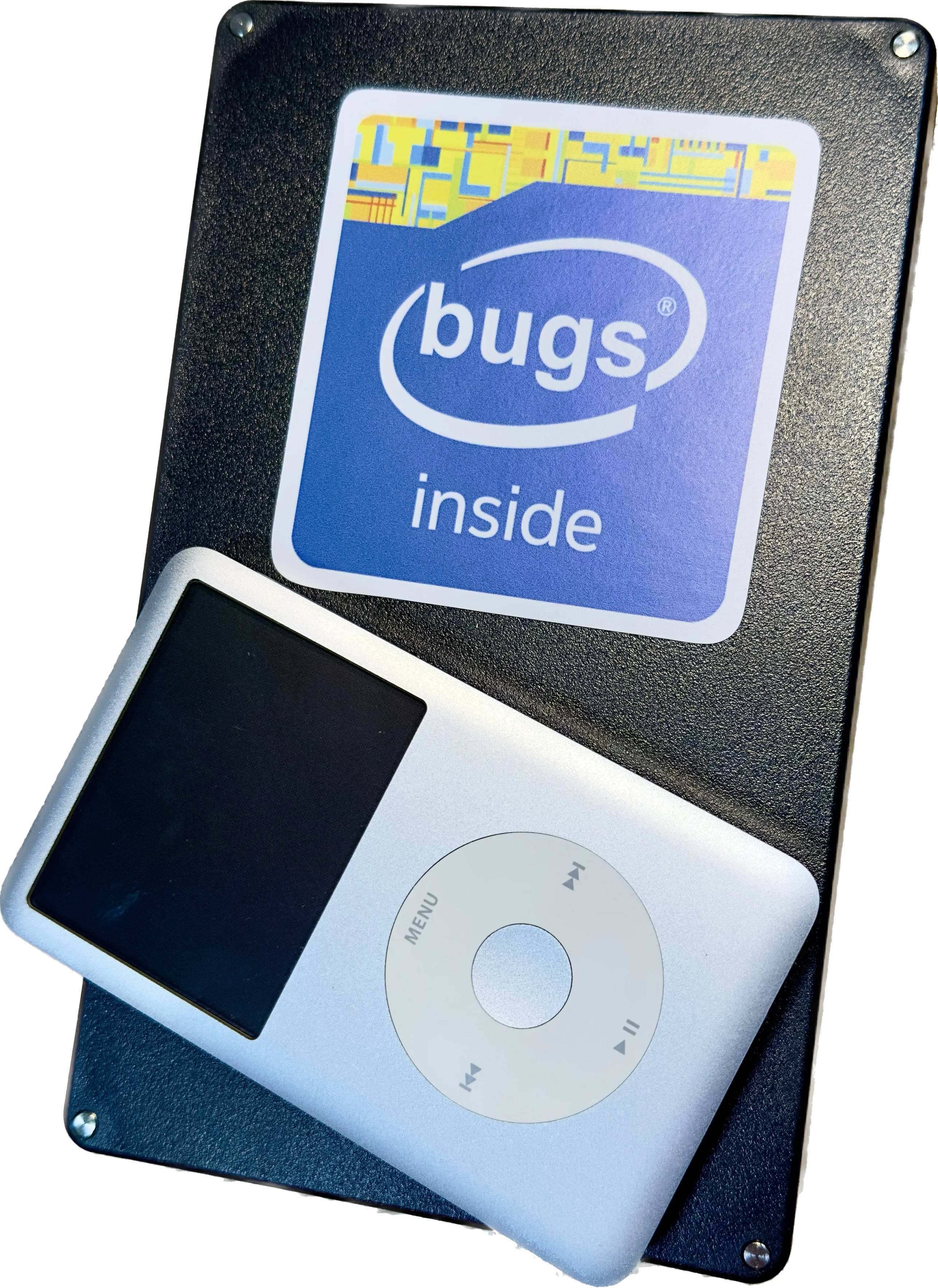 ‘Bugs Inside’ Intel x-Lake Sticker ( 3.0” x 3.1” ) - Image 2