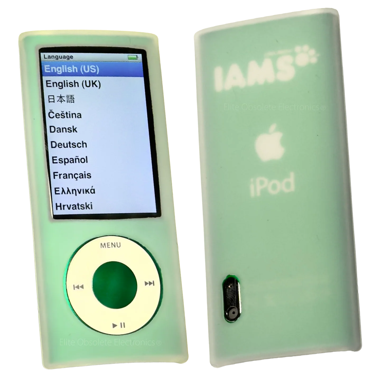 Clear White Silicone Protective Case for Apple iPod Nano 5th Generation A1320 - Image 3