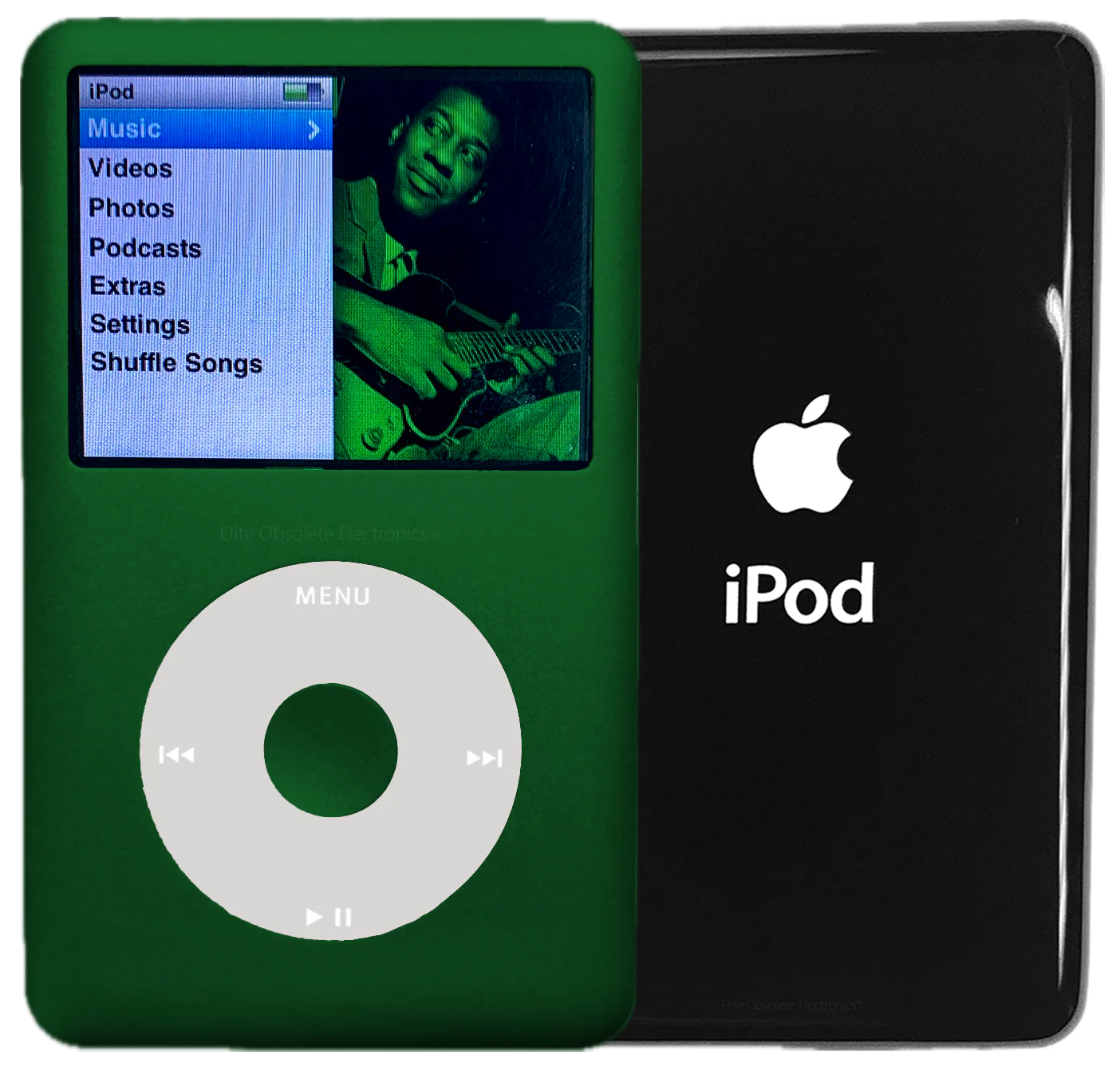 New Apple iPod Classic 6th & 7th Generation Jungle Green Metal / Grey / Jungle Green Metal (Black)
