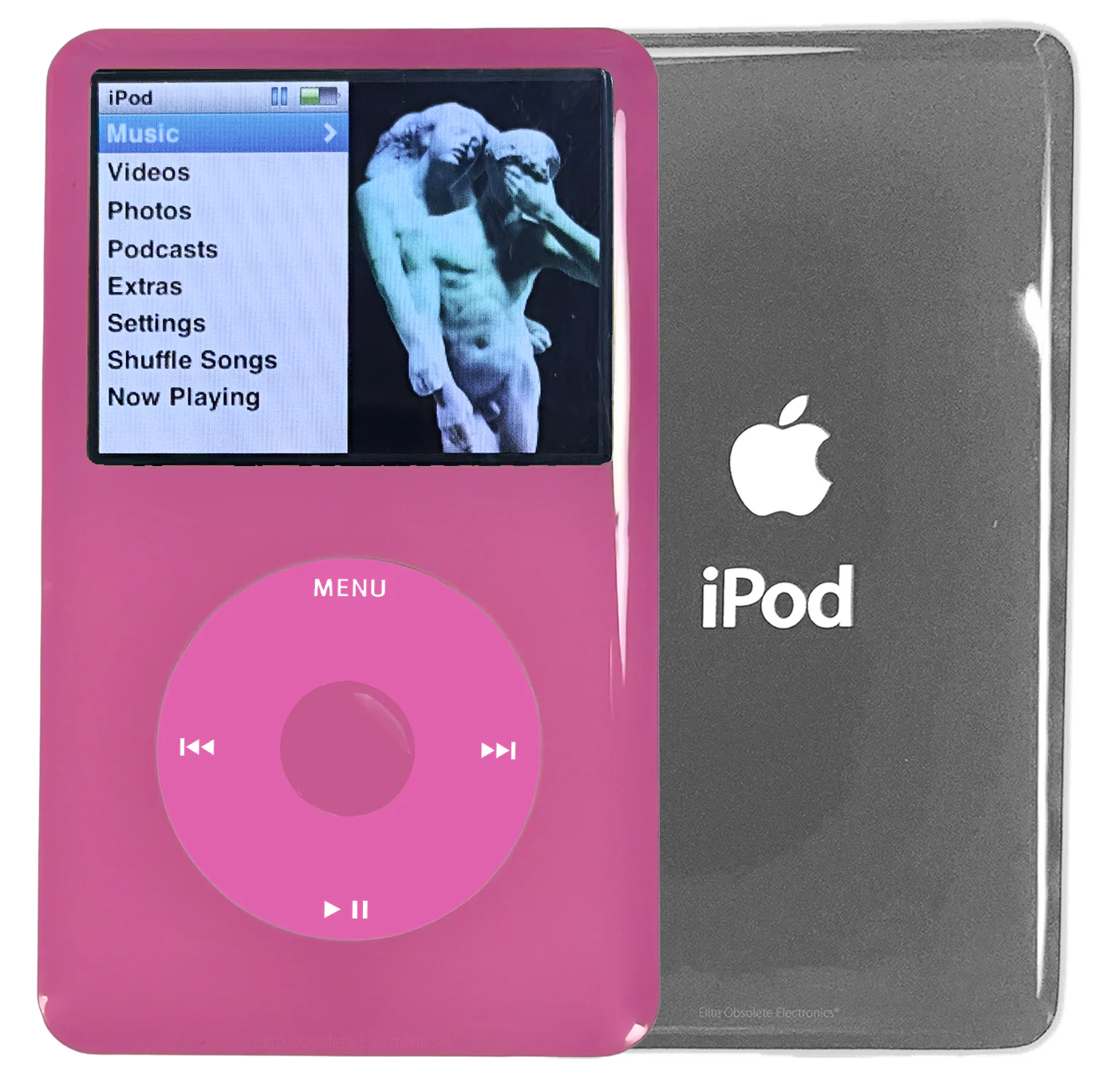 New Apple iPod Classic 6th & 7th Generation Pink Plastic/ Pink / Pink Plastic (Silver)