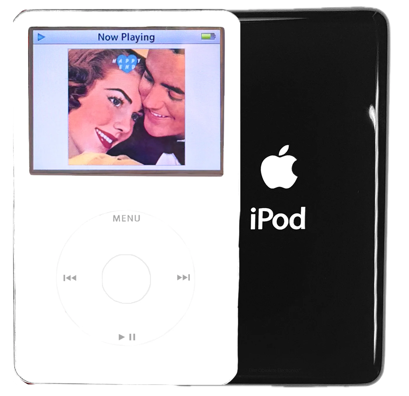 New Apple iPod Video Classic 5th & 5.5 Enhanced White / White / White (Black)