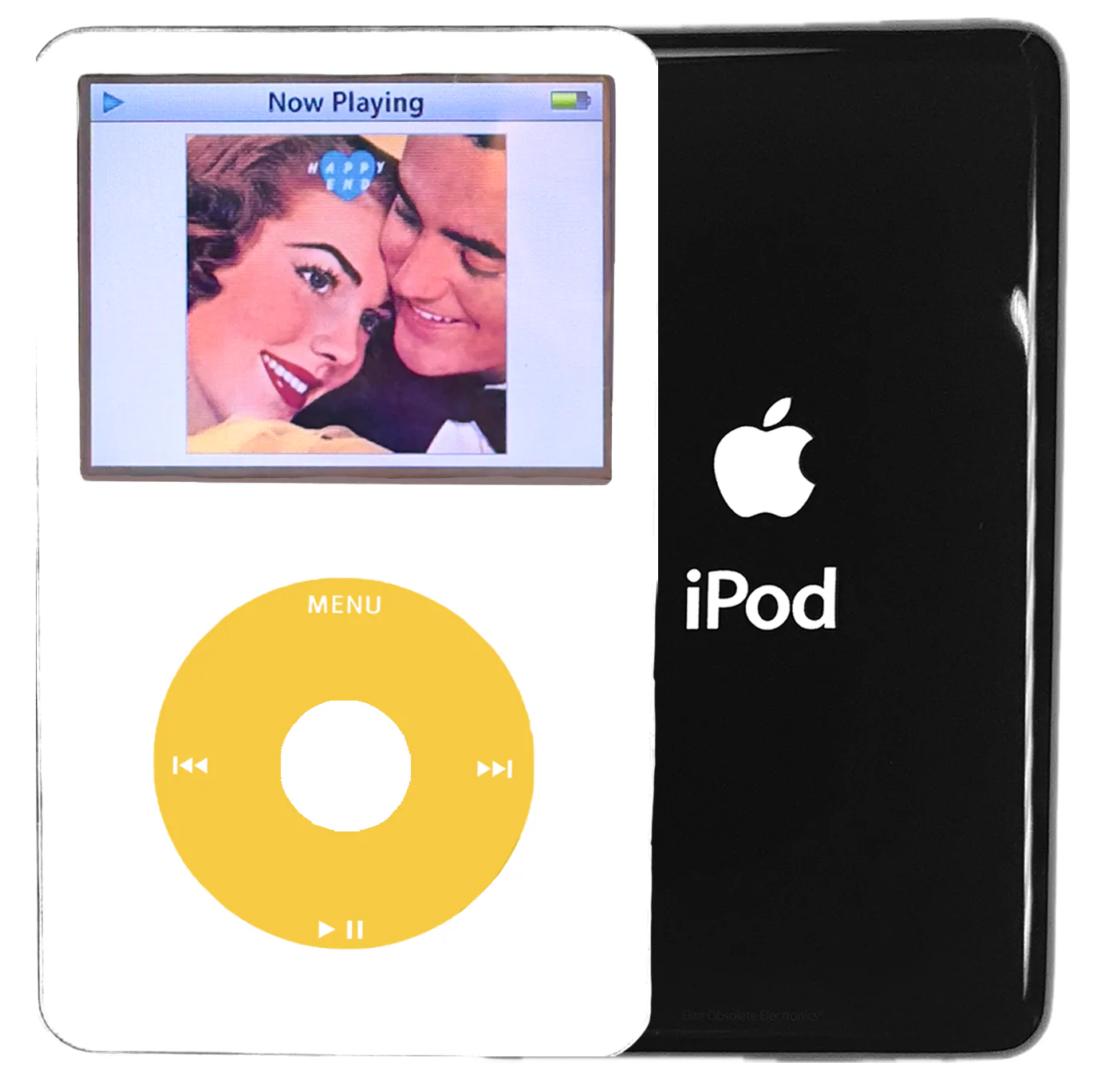 New Apple iPod Video Classic 5th & 5.5 Enhanced White / Yellow / White (Black)