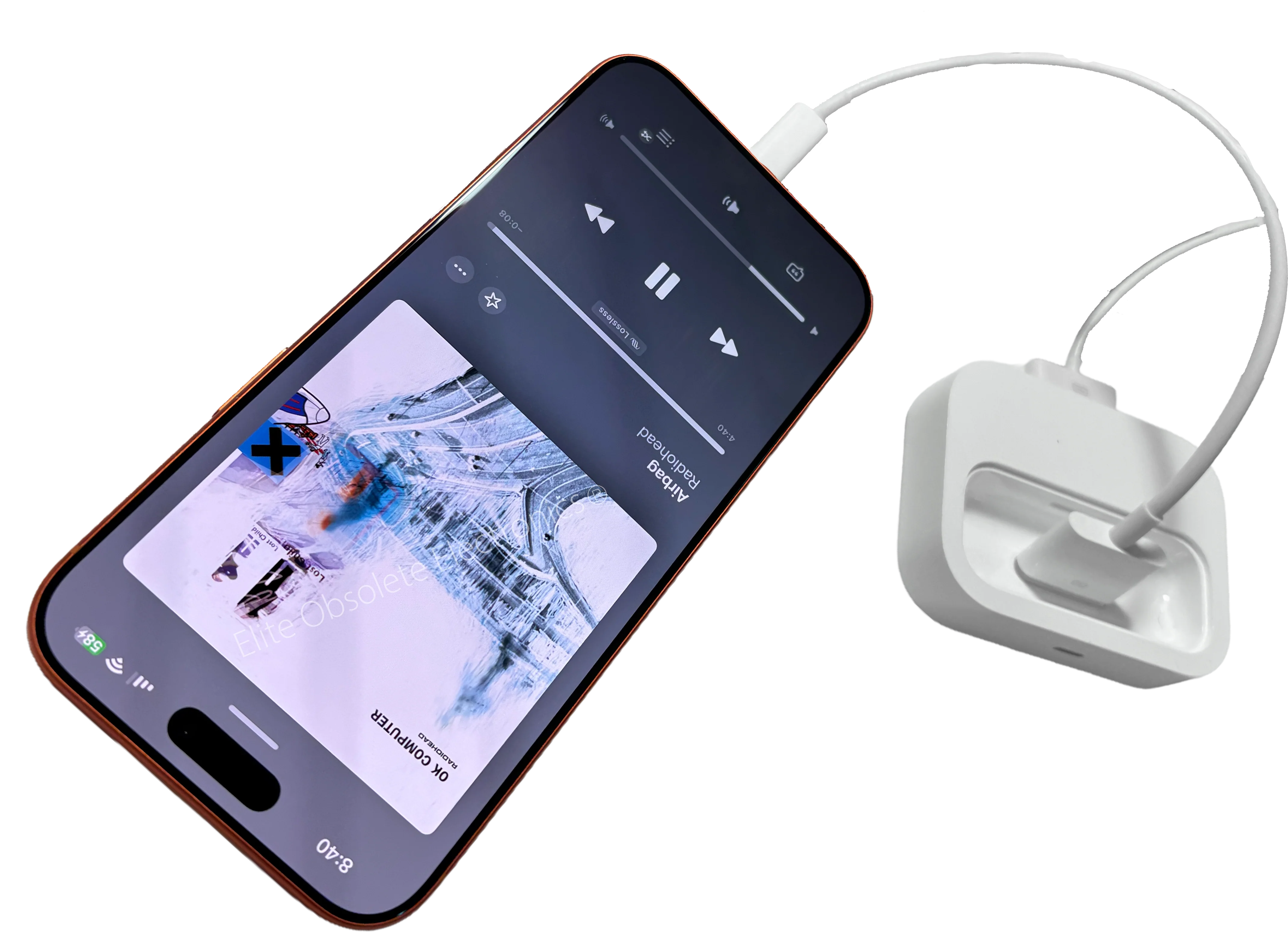 Refurbished Apple USB C to 30-Pin Dock Connector Adapter A1450 for iPhone 15 16 17 Pro Max (for Data & Audio) - Image 4
