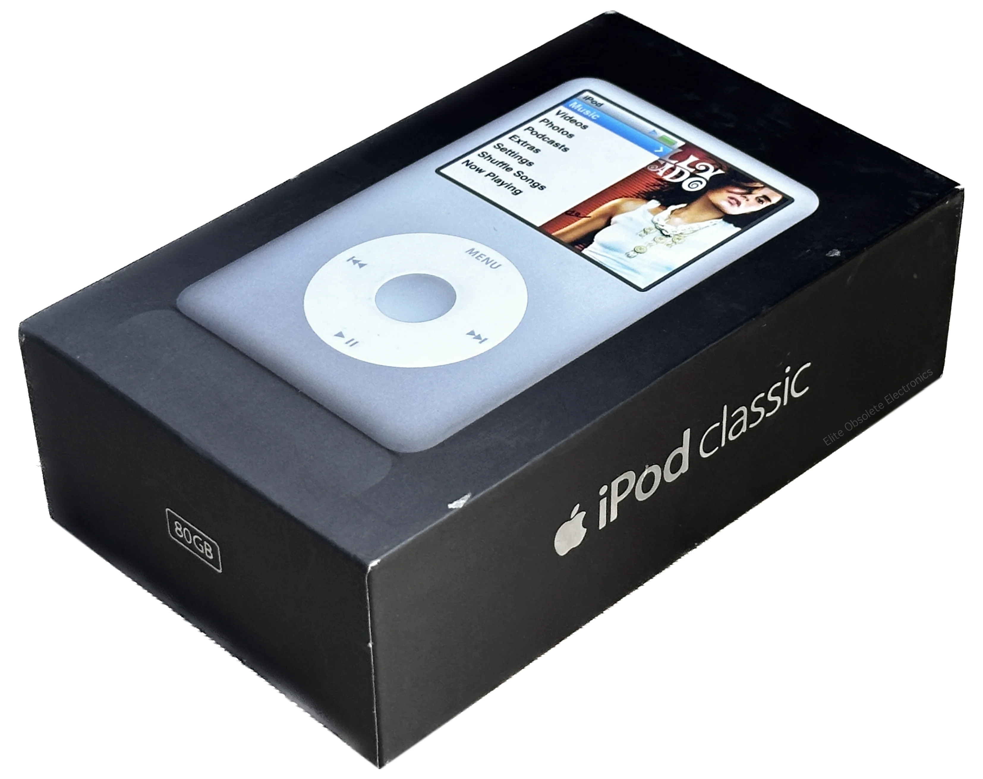 Empty Apple Original Retail Box for iPod Classic 6th Generation Silver 2007 80GB 160GB A1238