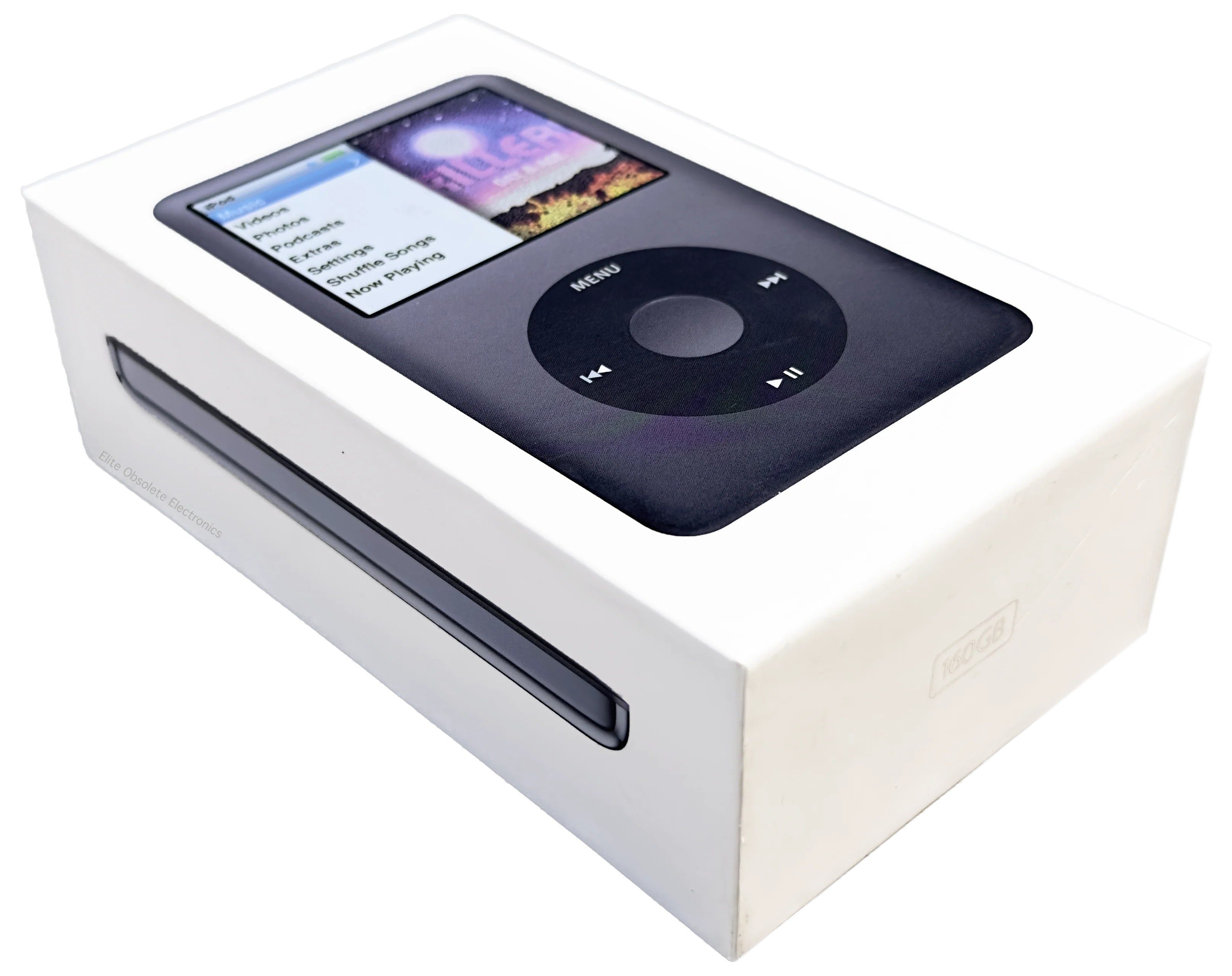 Empty Apple Original Retail Box for iPod Classic 7th Generation Charcoal Gray 2008 2009 120GB 160GB A1238