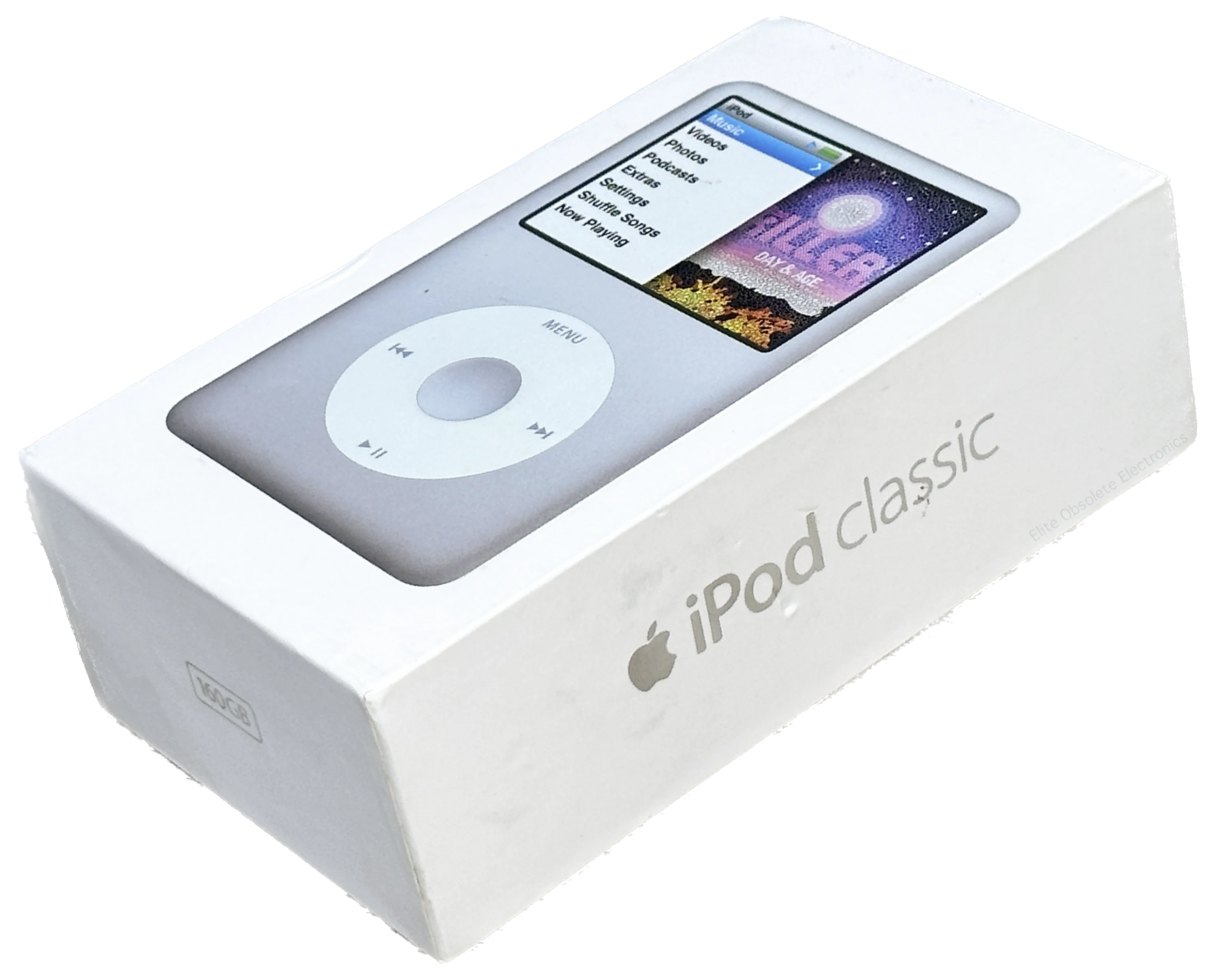 Empty Apple Original Retail Box for iPod Classic 7th Generation Silver 2008 2009 120GB 160GB A1238