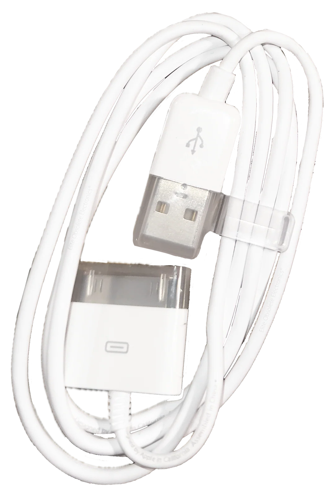 Original Apple USB 2.0 to 30-Pin Squeeze Cable M9569G/A - Image 3