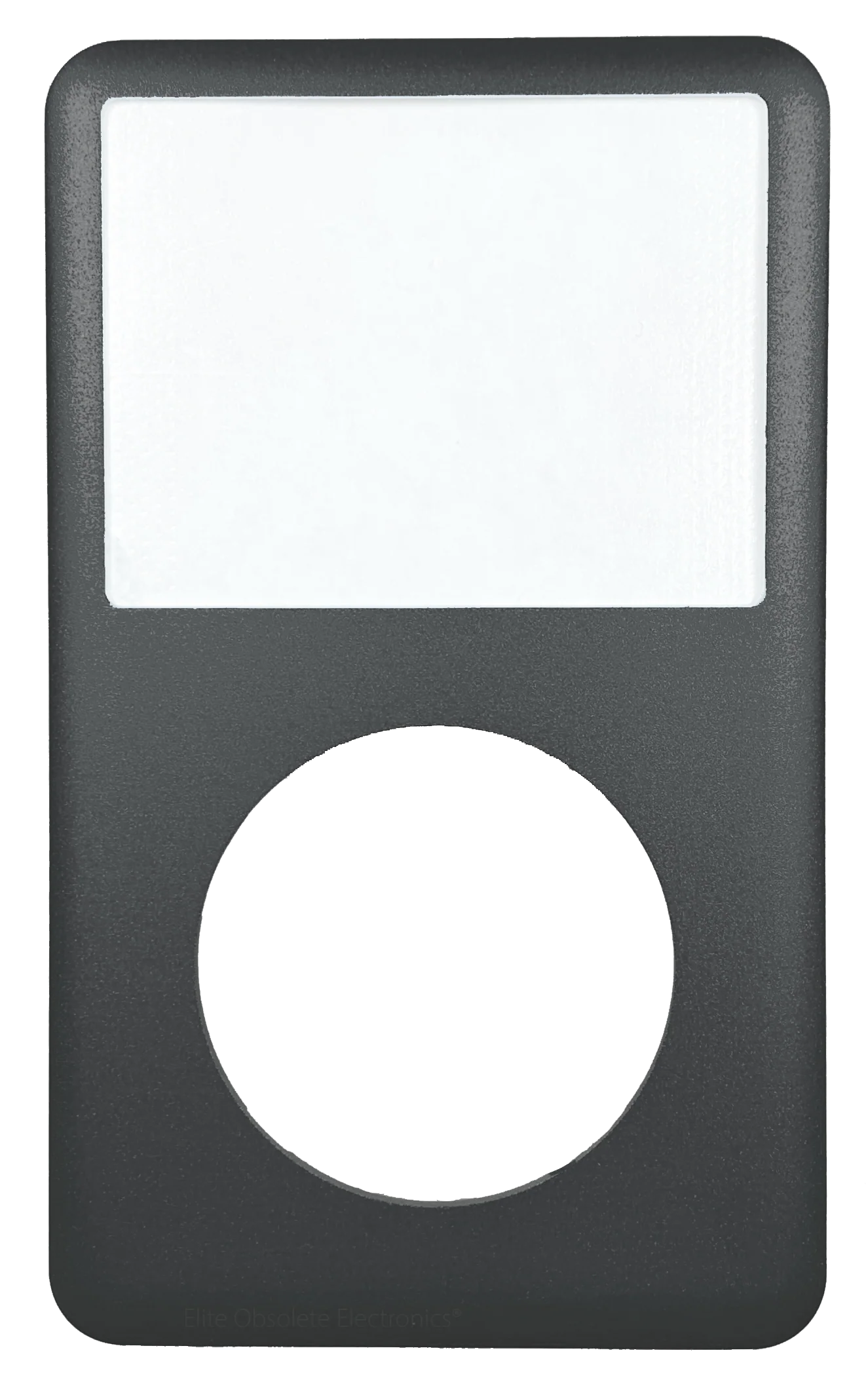 Charcoal Gray Faceplate For Apple iPod Classic 6th 7th Generation Metal A1238