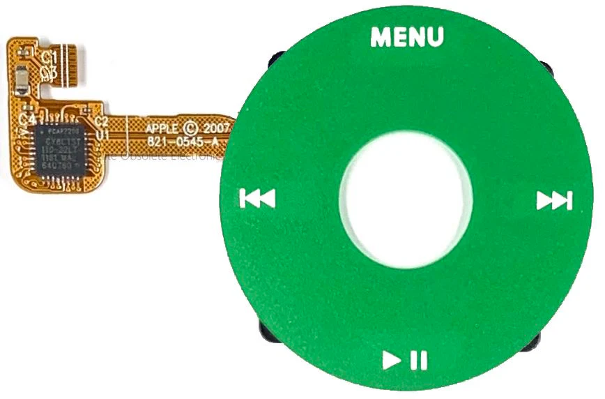 Green Click Wheel Flex for Apple iPod Classic 6th 7th Generation A1238
