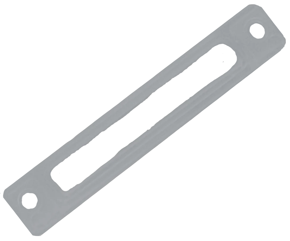 Grey Solid Dock Plastic Bezel for Apple iPod Video 5th 5.5 & Classic 6th 7th Thick & Thin A1136 A1238