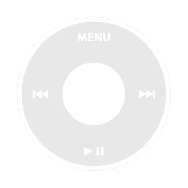 iPod Click Wheel Sticker (3” x 3”)