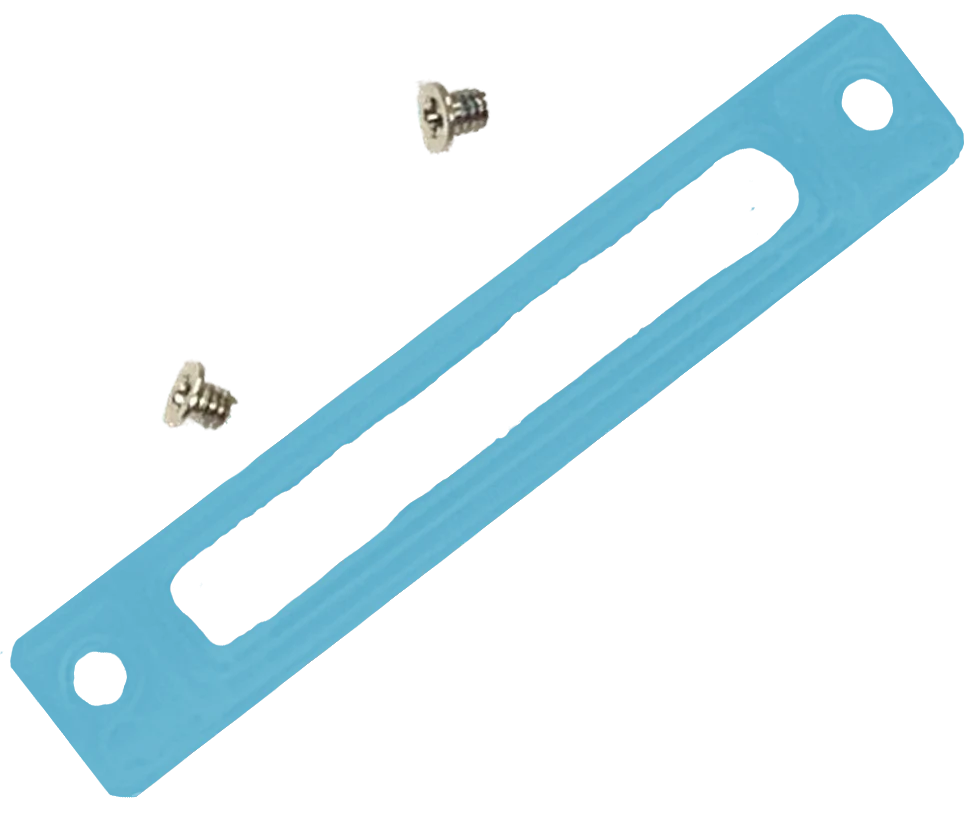 Light Blue Solid Dock Plastic Bezel for Apple iPod Video 5th 5.5 & Classic 6th 7th Thick & Thin A1136 A1238 - Image 2