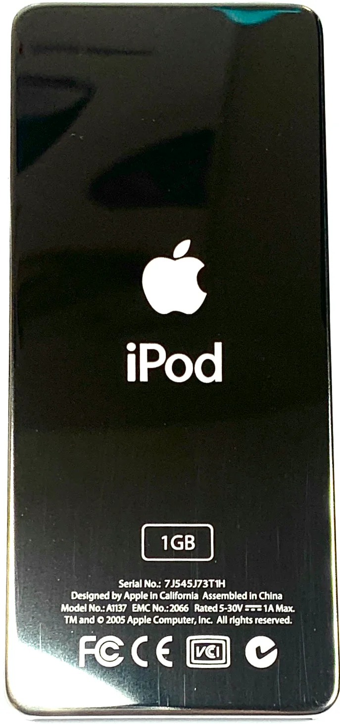 New 1GB Backplate for Apple iPod Nano 1st Generation A1137