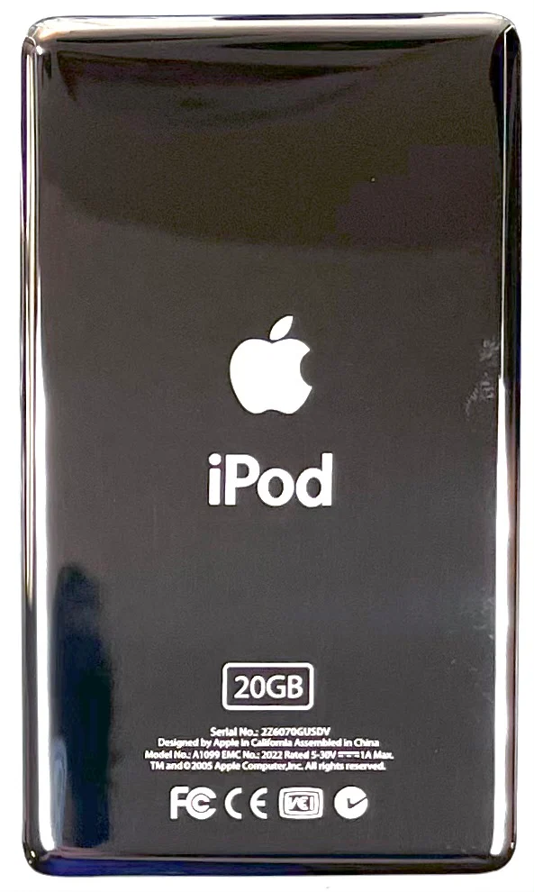 New 20GB Thin Silver Backplate for for Apple iPod Photo iPod & iPod with Color Display 4th Generation 2005 A1099