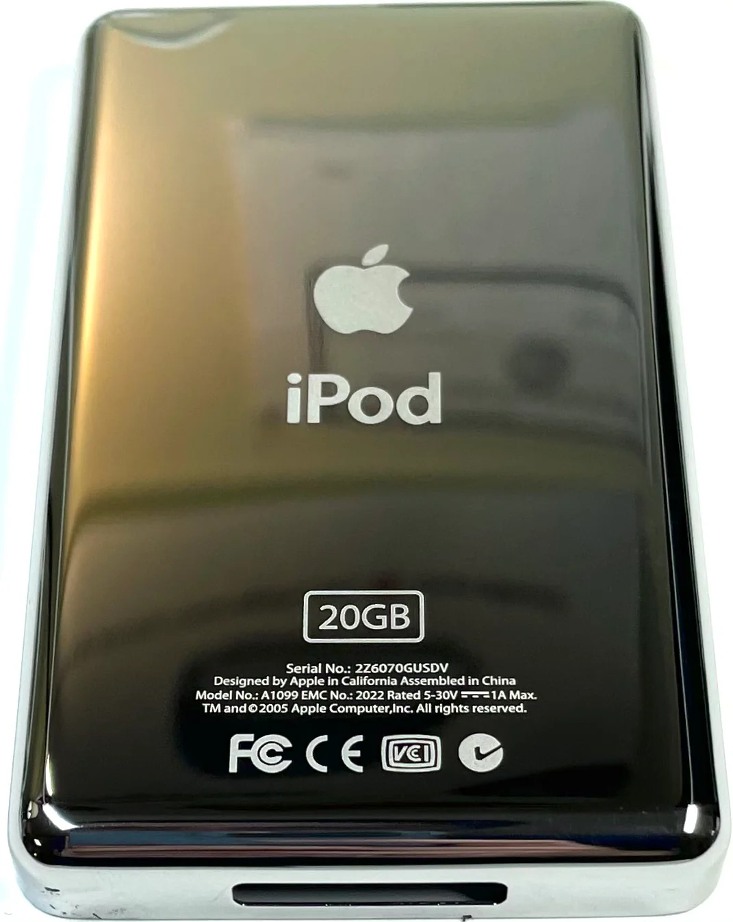 New 20GB Thin Silver Backplate for for Apple iPod Photo iPod & iPod with Color Display 4th Generation 2005 A1099 - Image 2