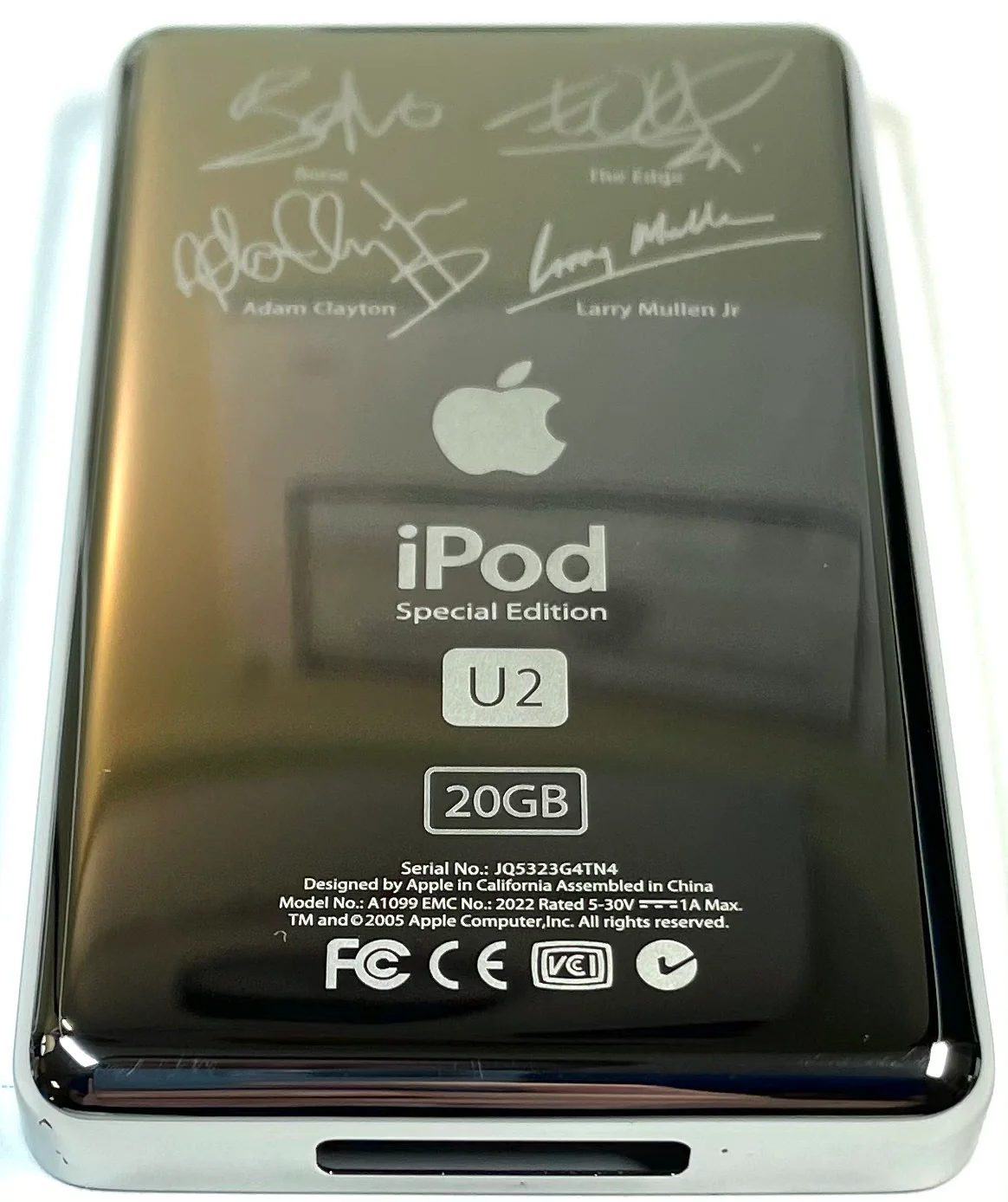 New 20GB U2 Special Edition Silver Backplate for Apple iPod Photo iPod & iPod with Color Display 4th Generation 2005 A1099 - Image 2