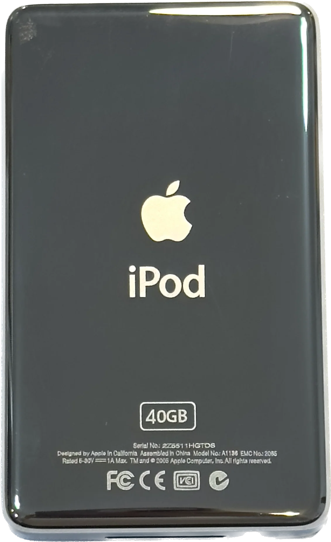 New 40GB Thick Backplate for Apple iPod Click Wheel 4th Monochrome Classic 2004 A1099