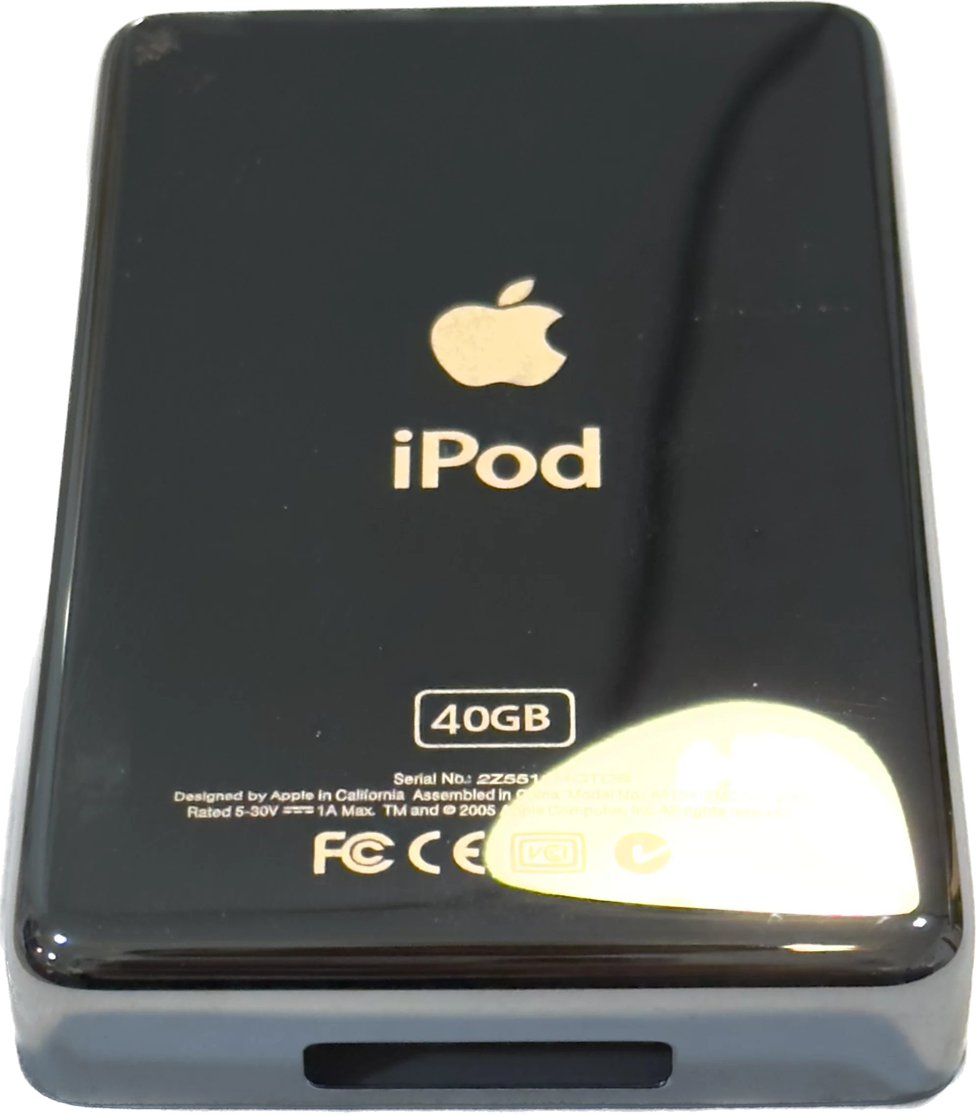 New 40GB Thick Backplate for Apple iPod Click Wheel 4th Monochrome Classic 2004 A1099 - Image 2