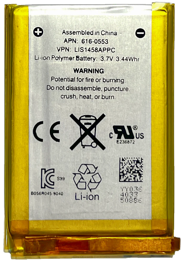 New 930mah Replacement Lithium-ion Polymer Battery for Apple iPod Touch 4th Generation A1367
