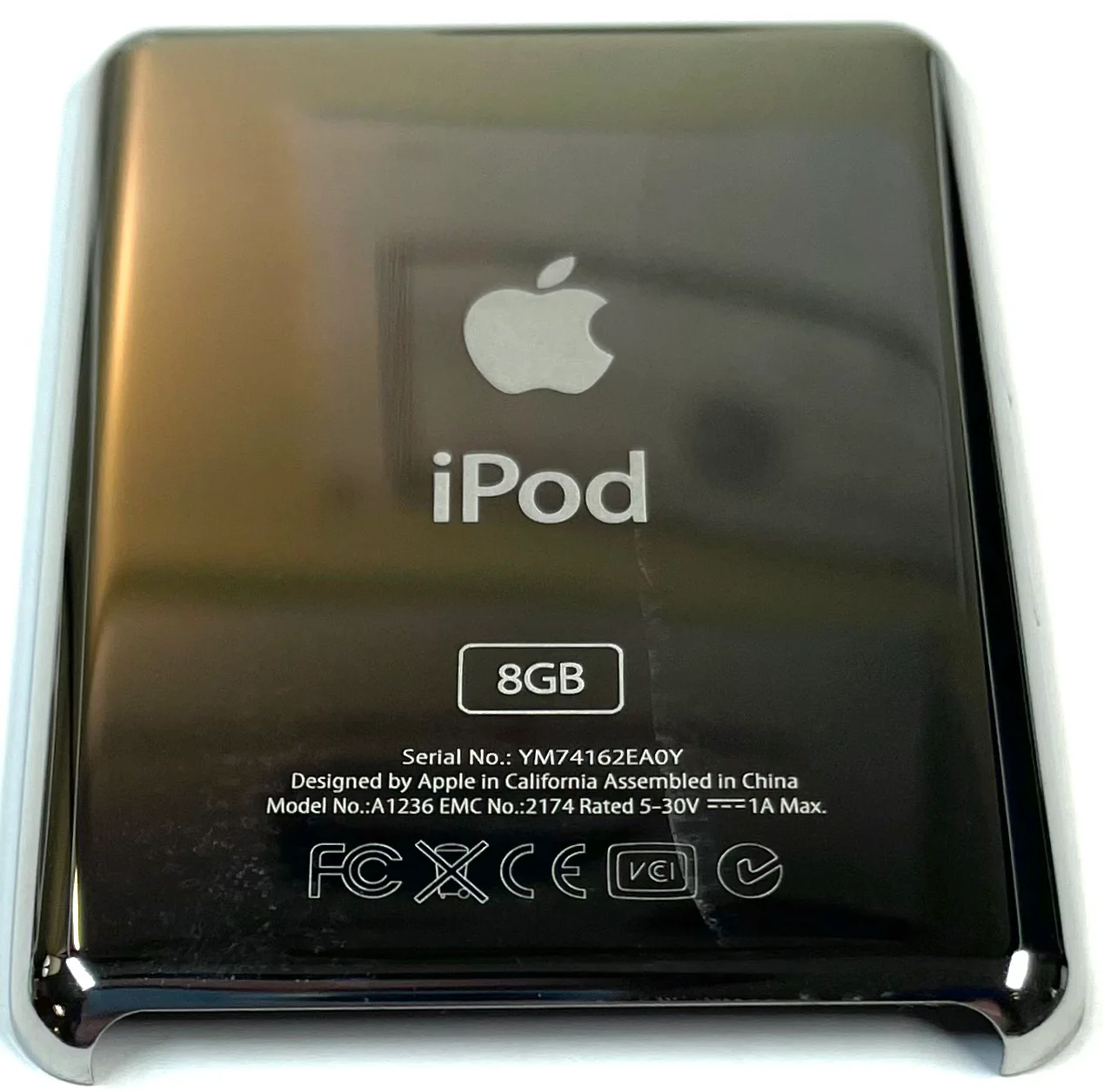 New 8GB Silver Chrome Backplate for Apple iPod Nano 3rd Generation A1236 - Image 2