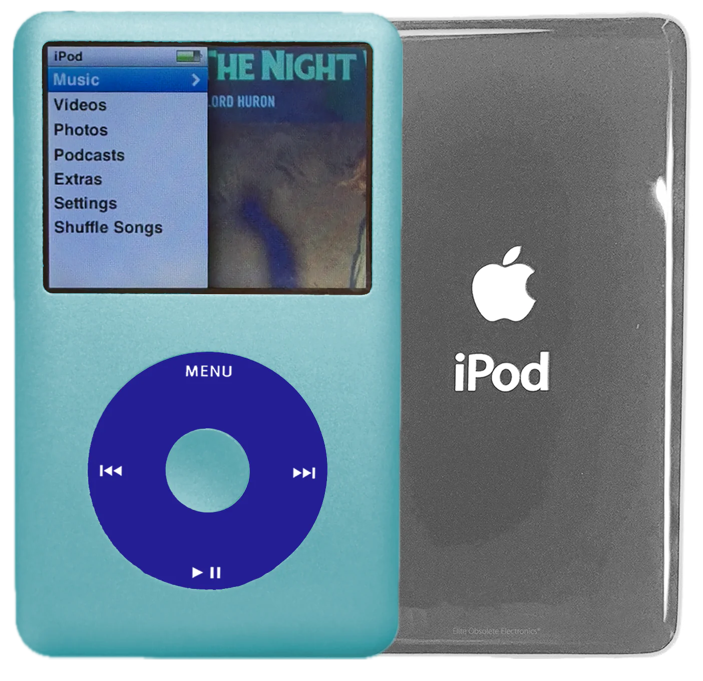 New Apple iPod Classic 6th & 7th Generation Arctic Blue / Blue / Arctic Blue (Silver)