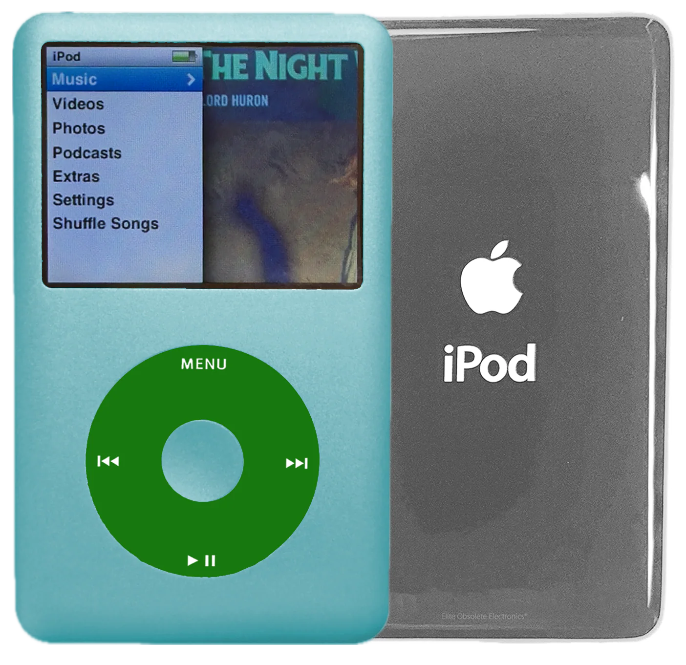 New Apple iPod Classic 6th & 7th Generation Arctic Blue / Green / Arctic Blue (Silver)