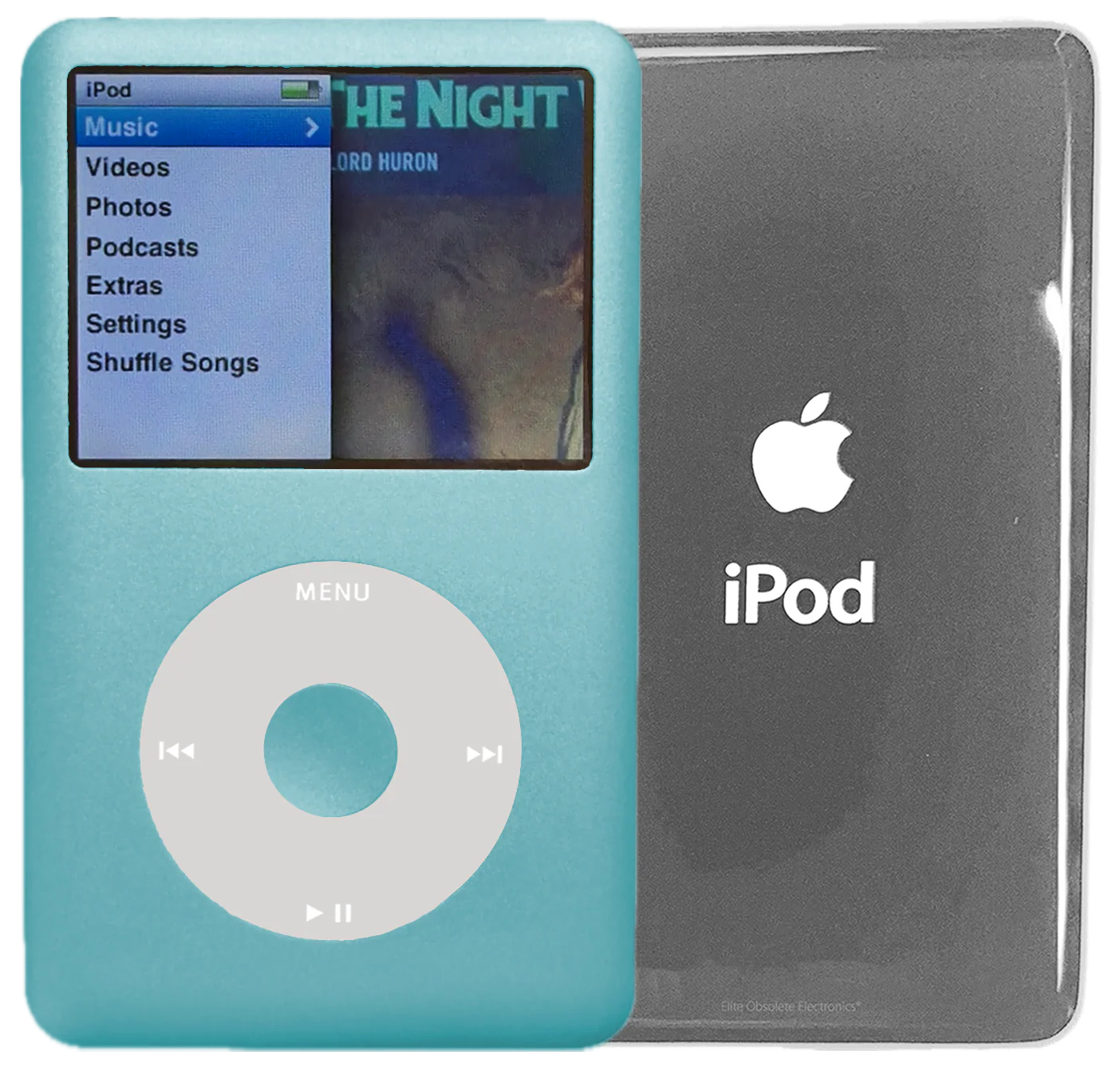 New Apple iPod Classic 6th & 7th Generation Arctic Blue / Grey / Arctic Blue (Silver)