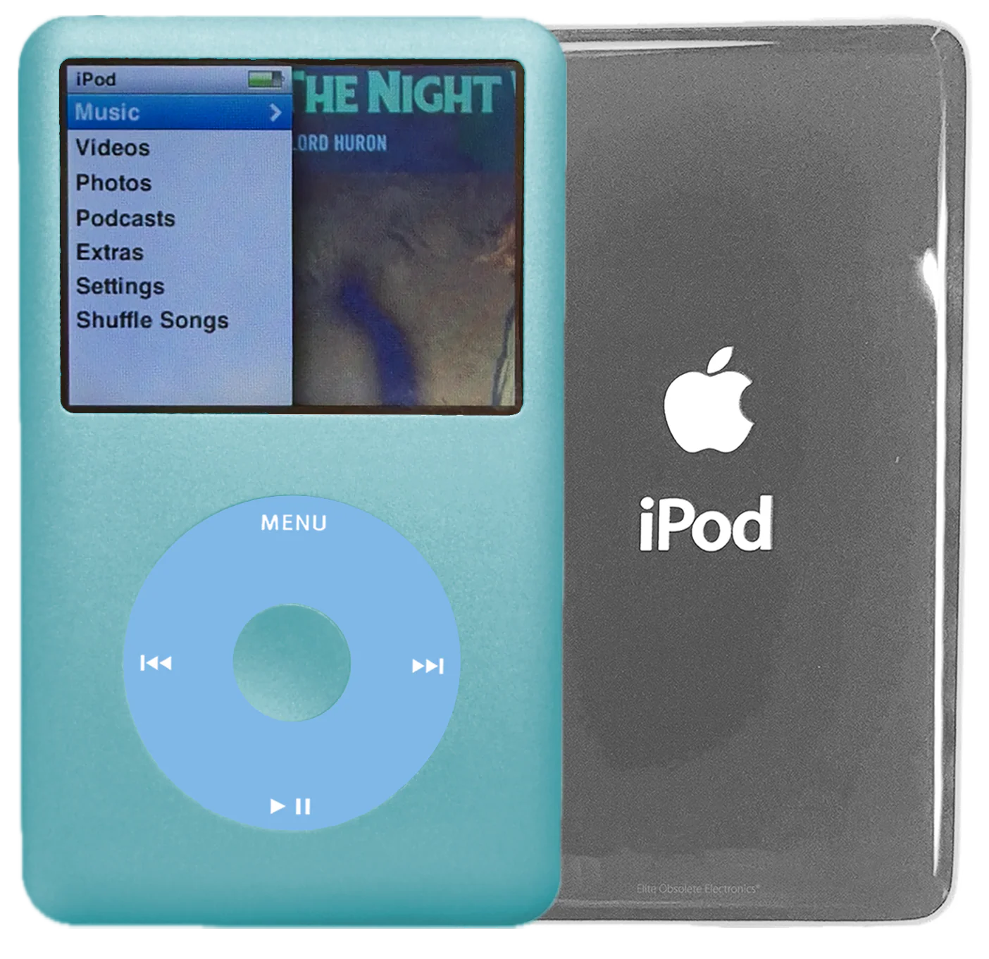 New Apple iPod Classic 6th & 7th Generation Arctic Blue / Light Blue / Arctic Blue (Silver)