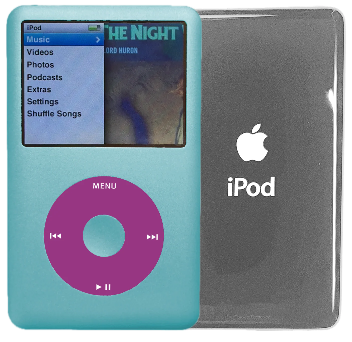 New Apple iPod Classic 6th & 7th Generation Arctic Blue / Pink / Arctic Blue (Silver)