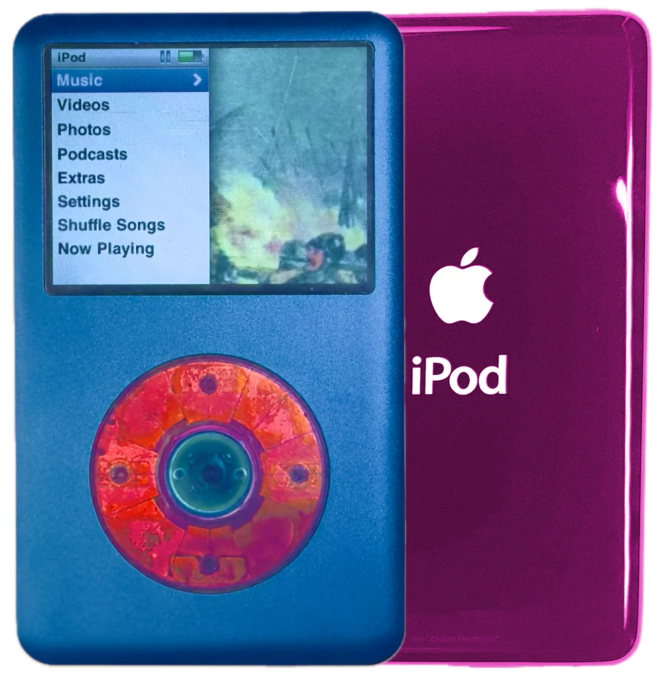 New Apple iPod Classic 6th & 7th Generation Blue / Atomic Wild Berry / Atomic Clover (Hyper Pink)
