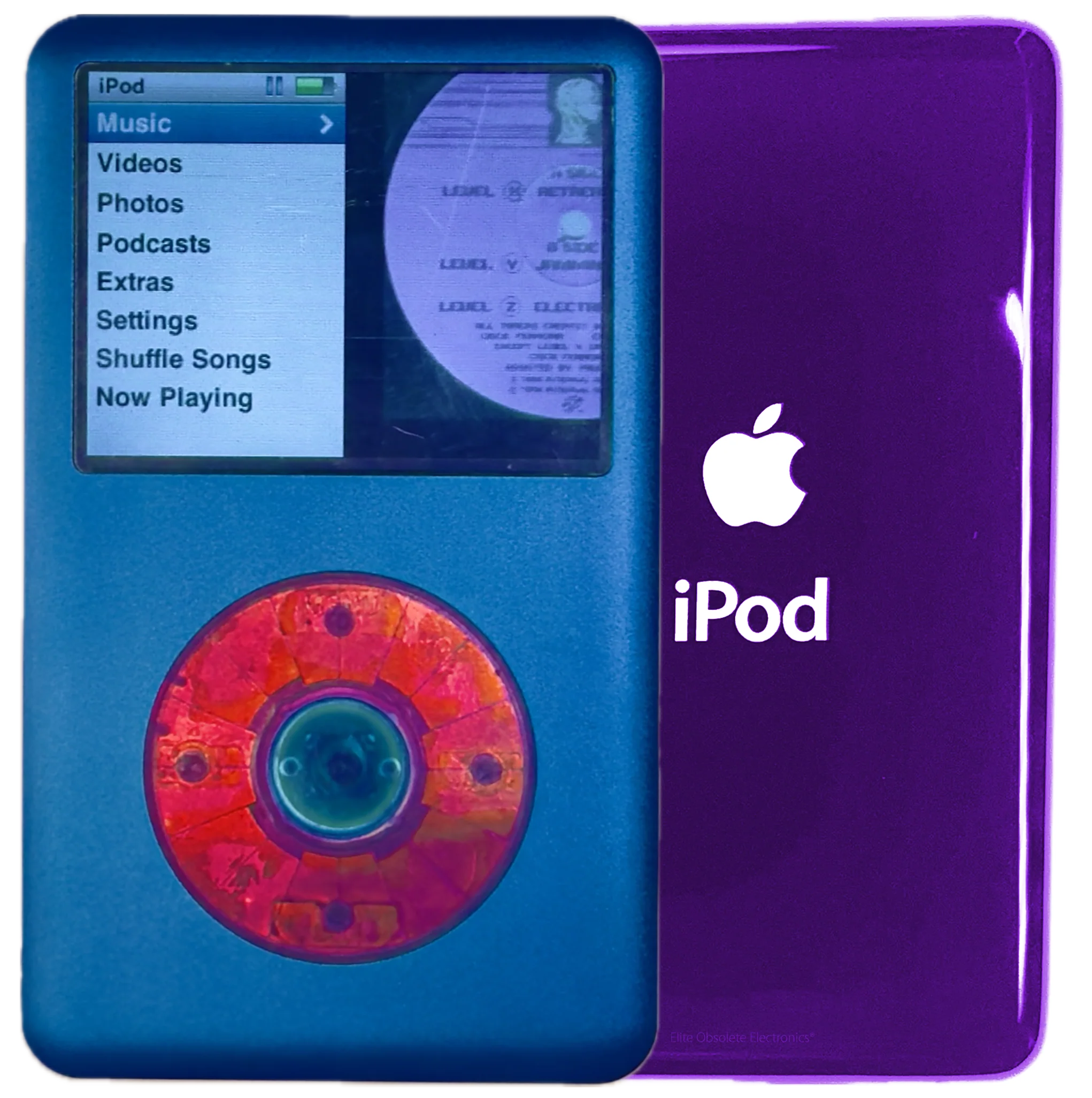 New Apple iPod Classic 6th & 7th Generation Blue / Atomic Wild Berry / Atomic Clover (Midnight Purple)
