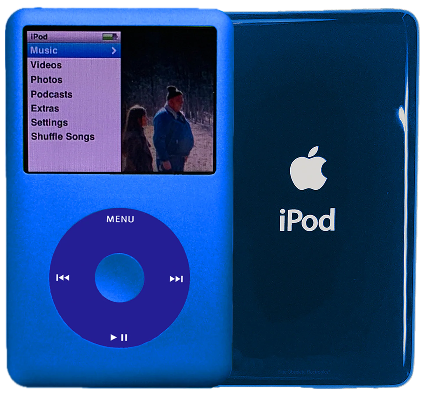 New Apple iPod Classic 6th & 7th Generation Blue Metal / Blue / Blue Metal (Aqua)