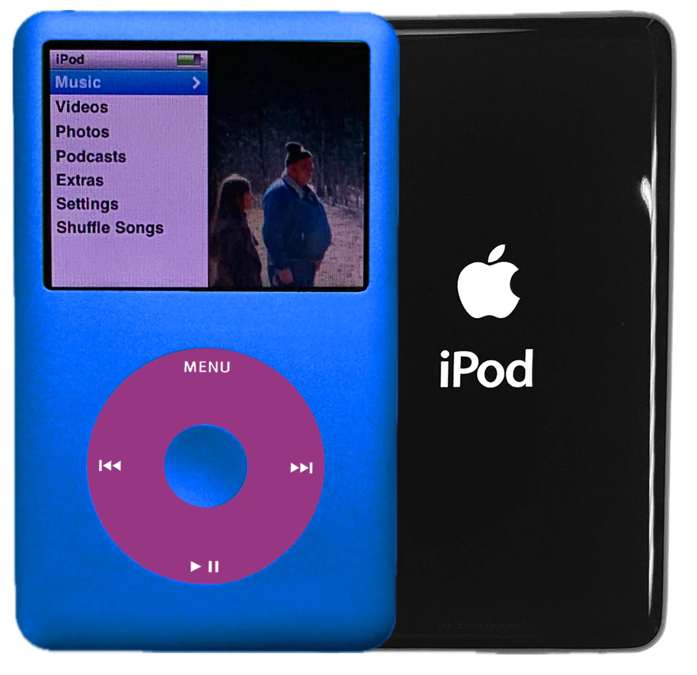 New Apple iPod Classic 6th & 7th Generation Blue / Pink / Blue (Black)