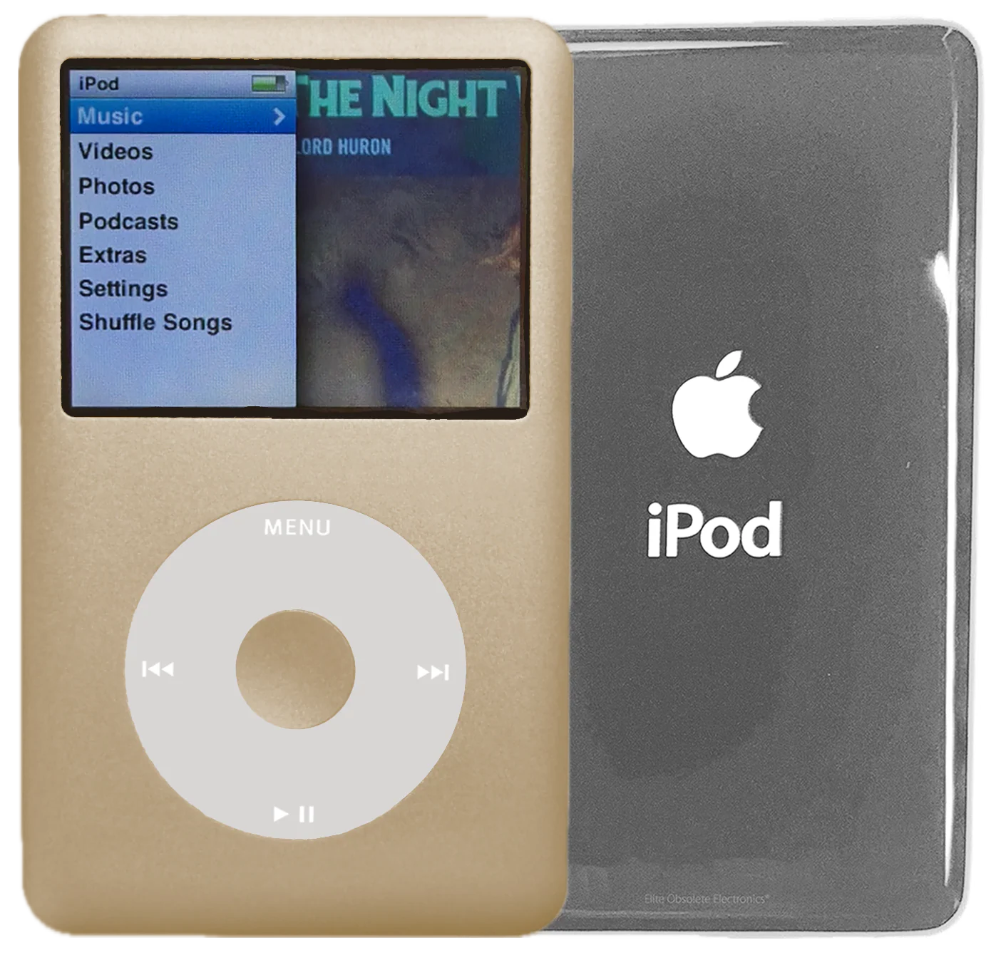New Apple iPod Classic 6th & 7th Generation Champagne Gold / Grey / Champagne Gold (Silver)