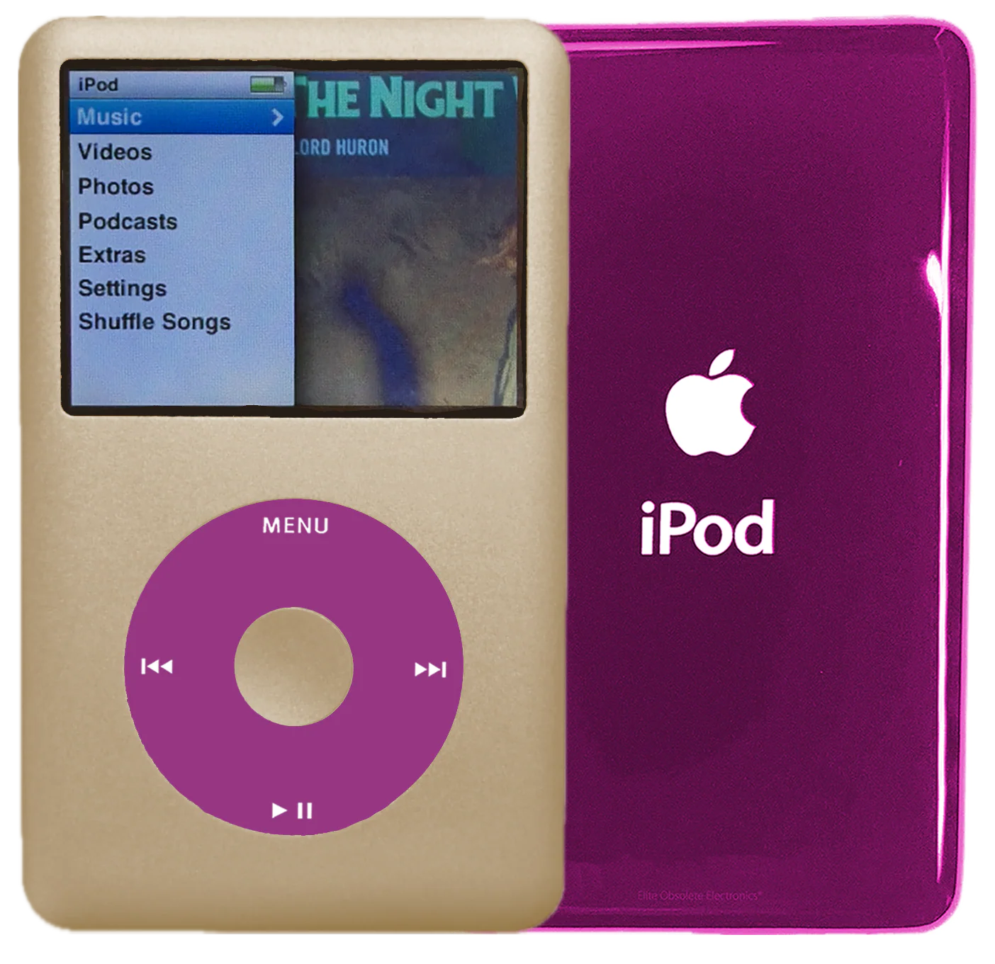 New Apple iPod Classic 6th & 7th Generation Champagne Gold / Pink / Champagne Gold (Hyper Pink)